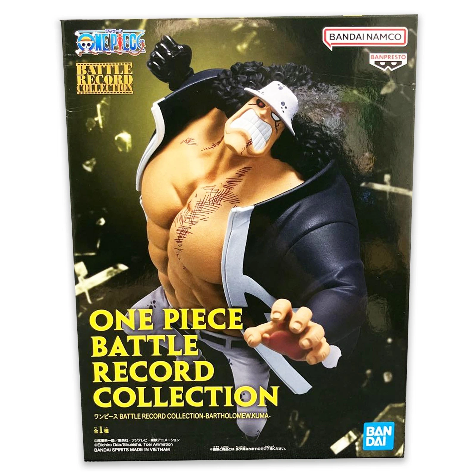 Banpresto, Battle Record Collection Figure: One Piece, Bartholomew Kuma 海賊王 巴索羅繆·大熊