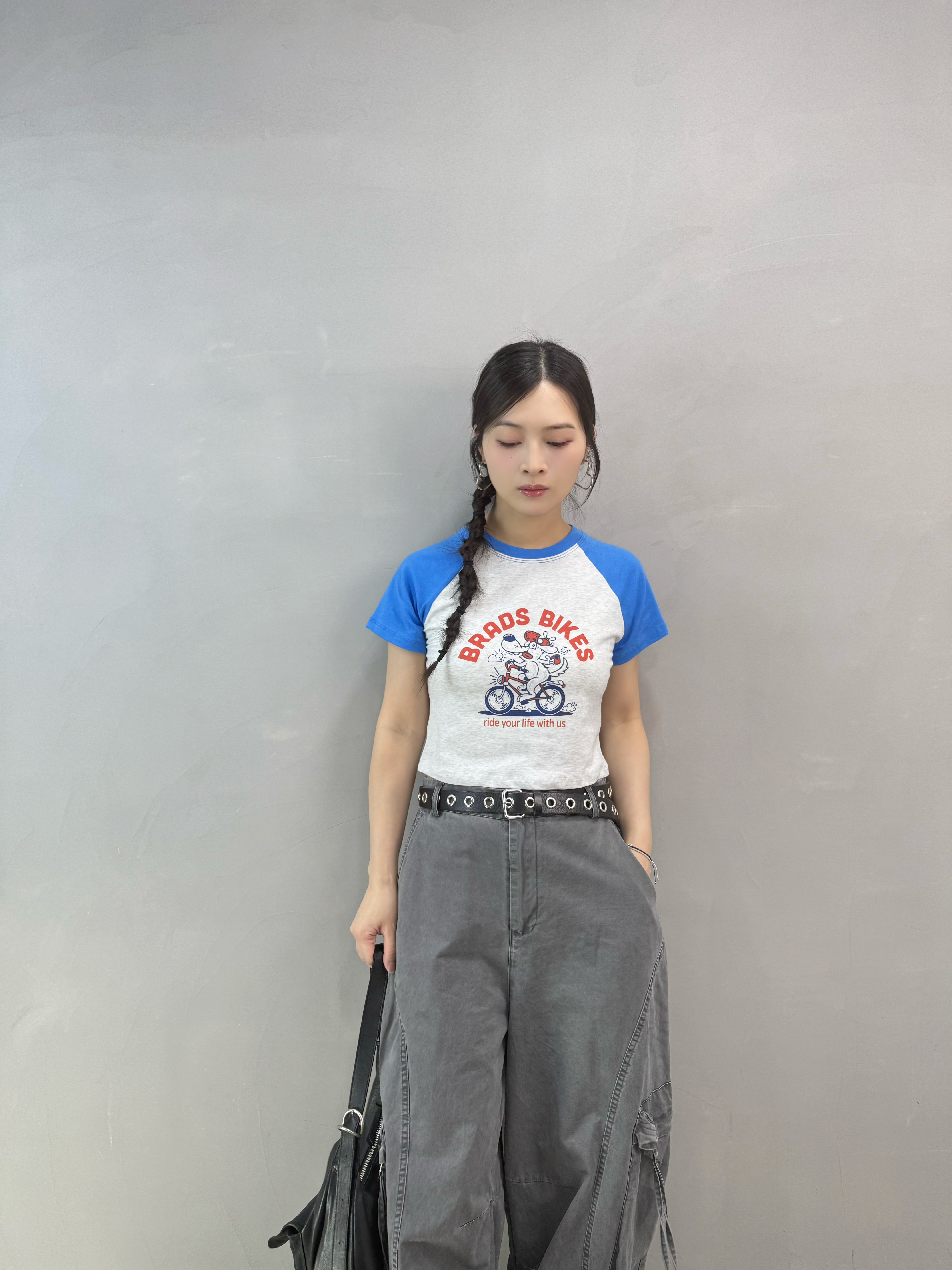 E05 趣致狗牛角Tee