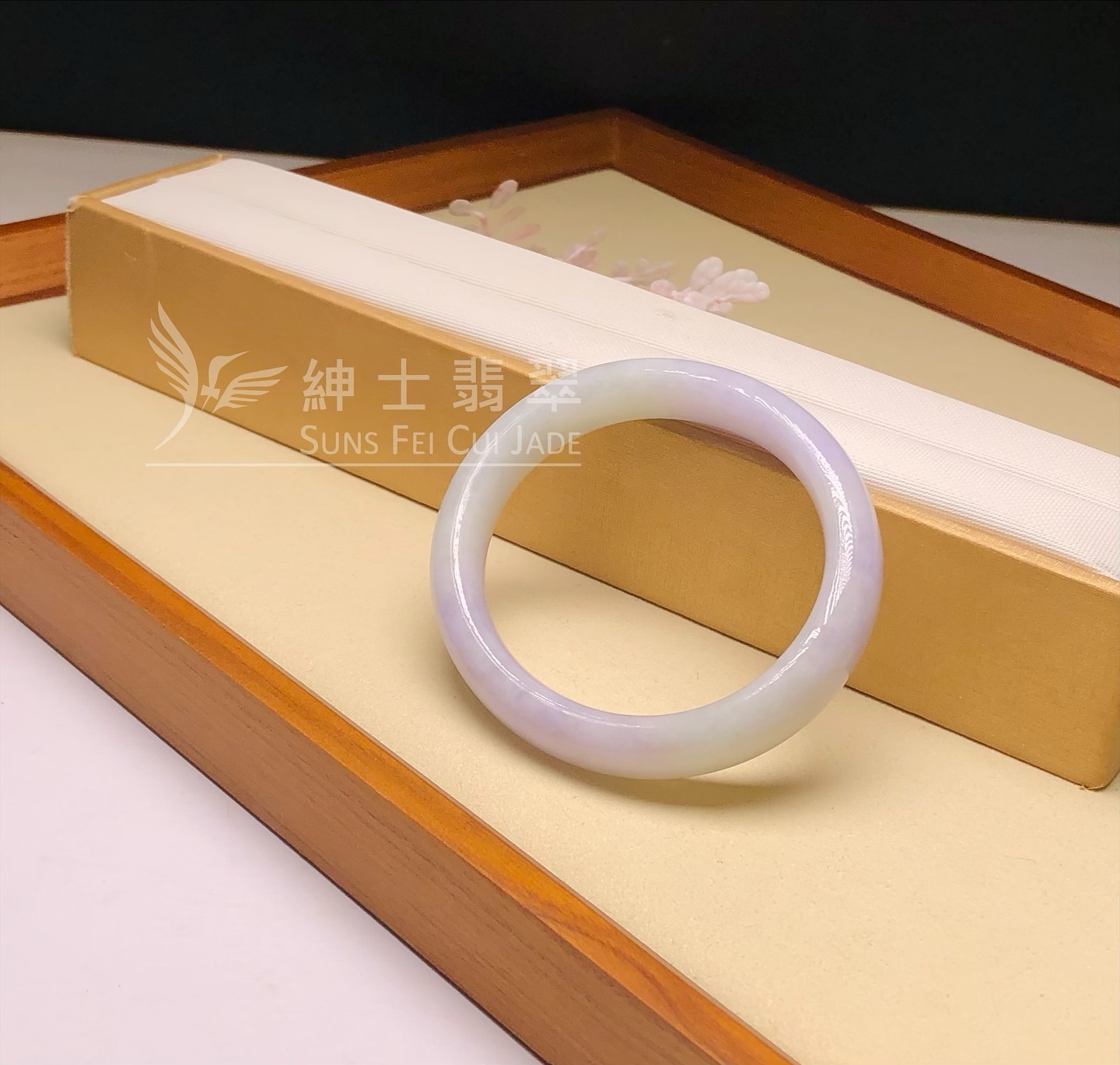 木那藍紫貴妃鐲52.3mm