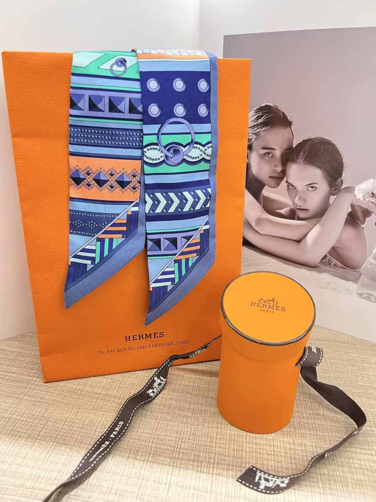 Hermes  Colliers de Chiens Remix Twilly 