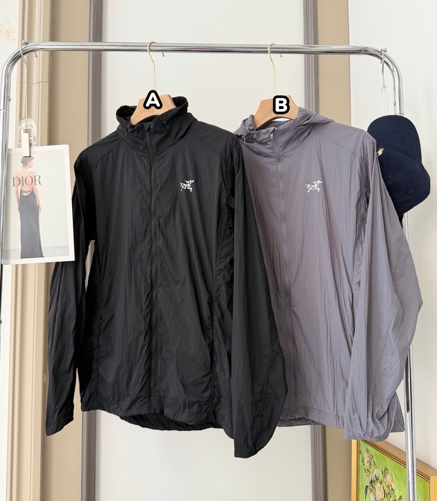 Arc'texry 防曬輕薄連帽拉鍊外套