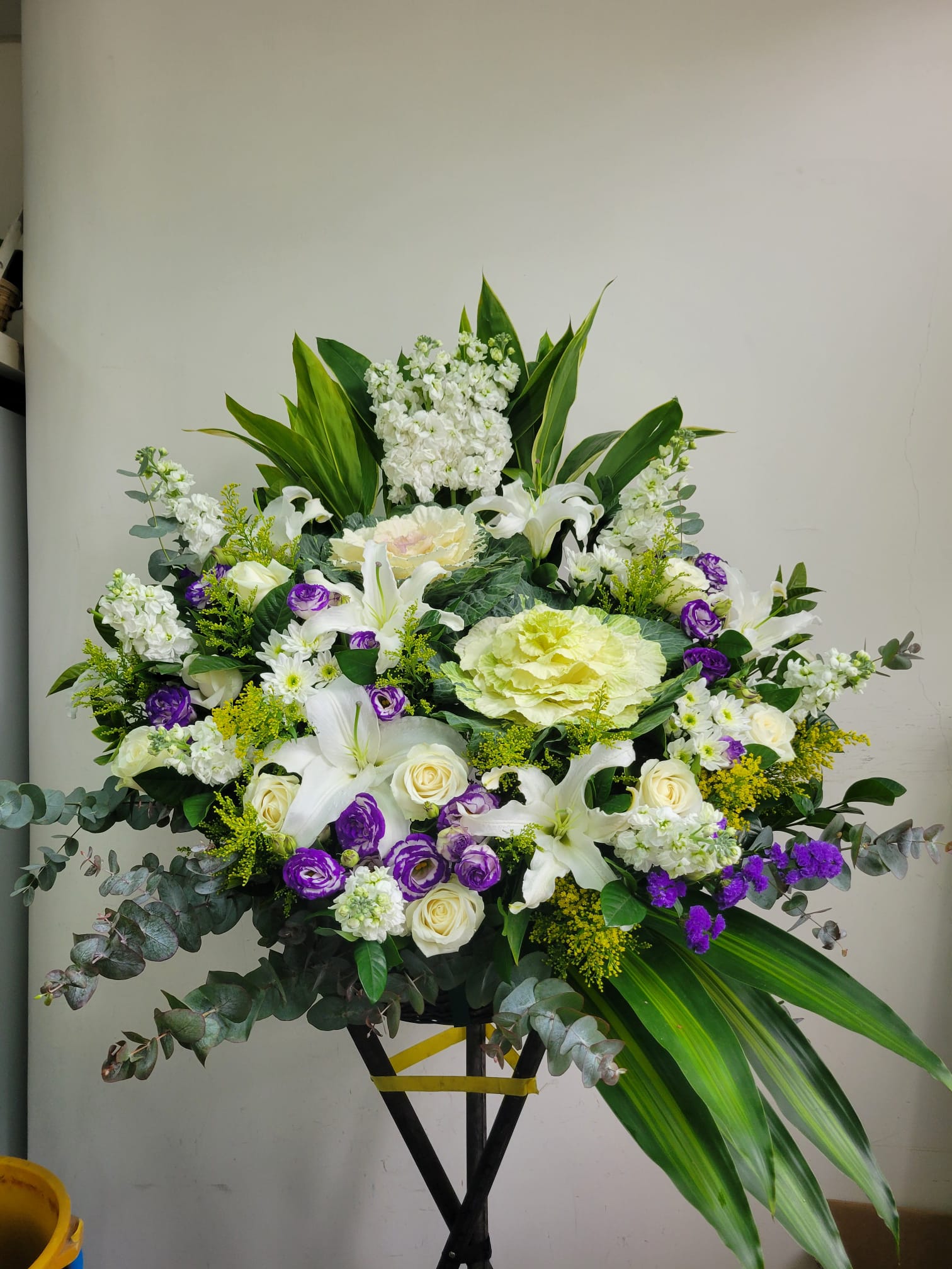 水筆仔-帛事花籃-FB084