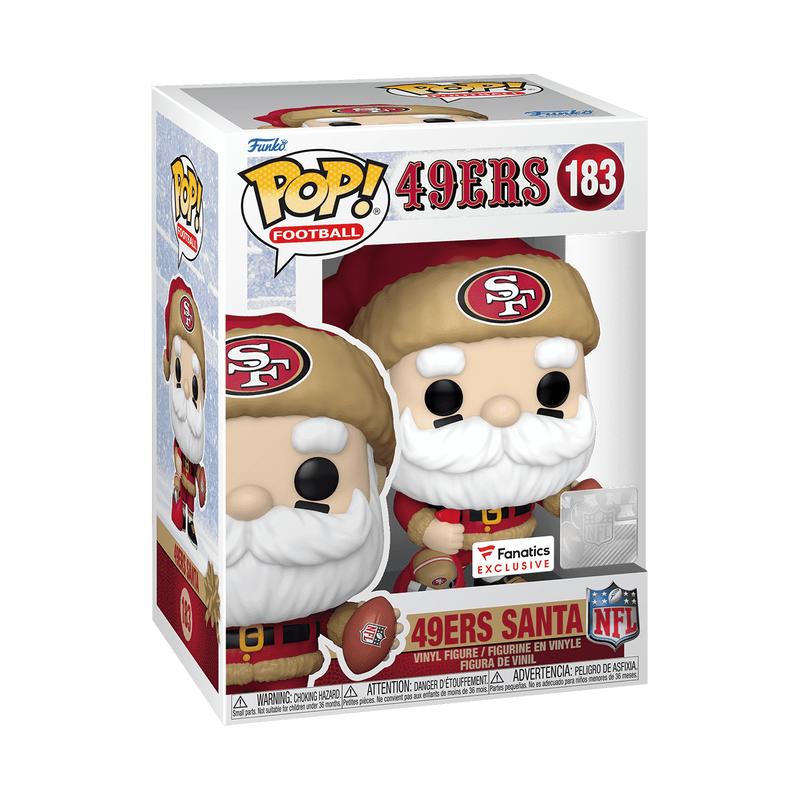 📦訂購 美國代購 Funko POP! NFL 49ers Santa Figure 舊金山49人 模型