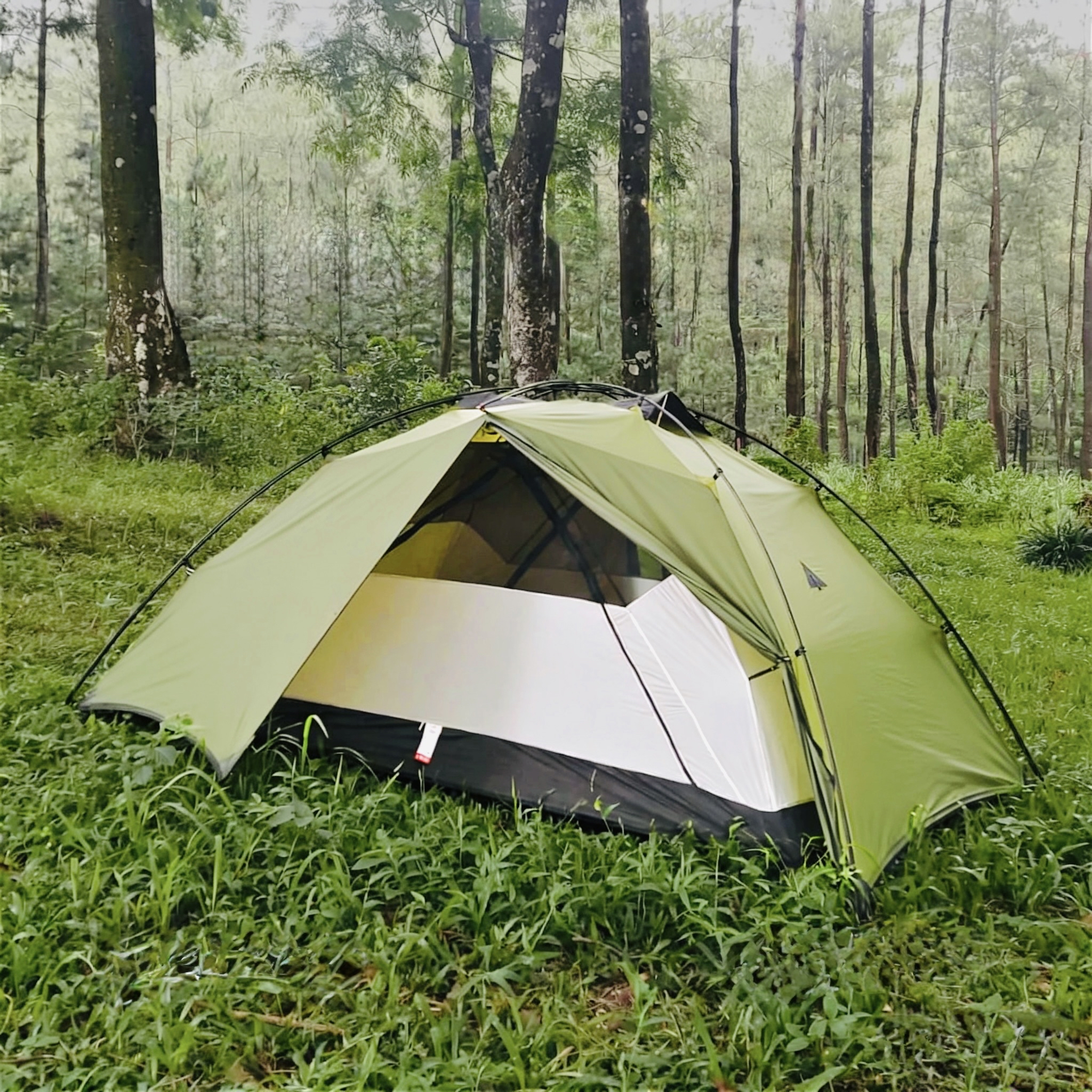 印尼品牌Sumo Equipment Yufu 2P自立營 free stand Tent - half Mesh 半網