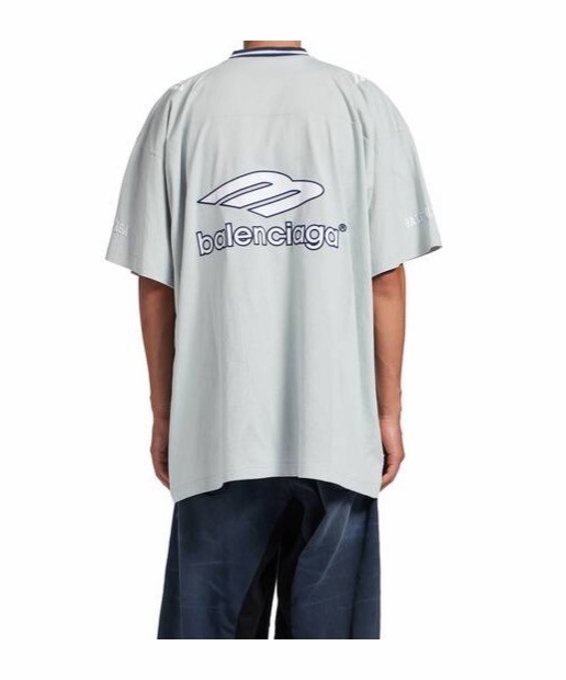 Balenciaga 男士 3b 足球 V 领 T 恤XXS XS S M L XL XXL码