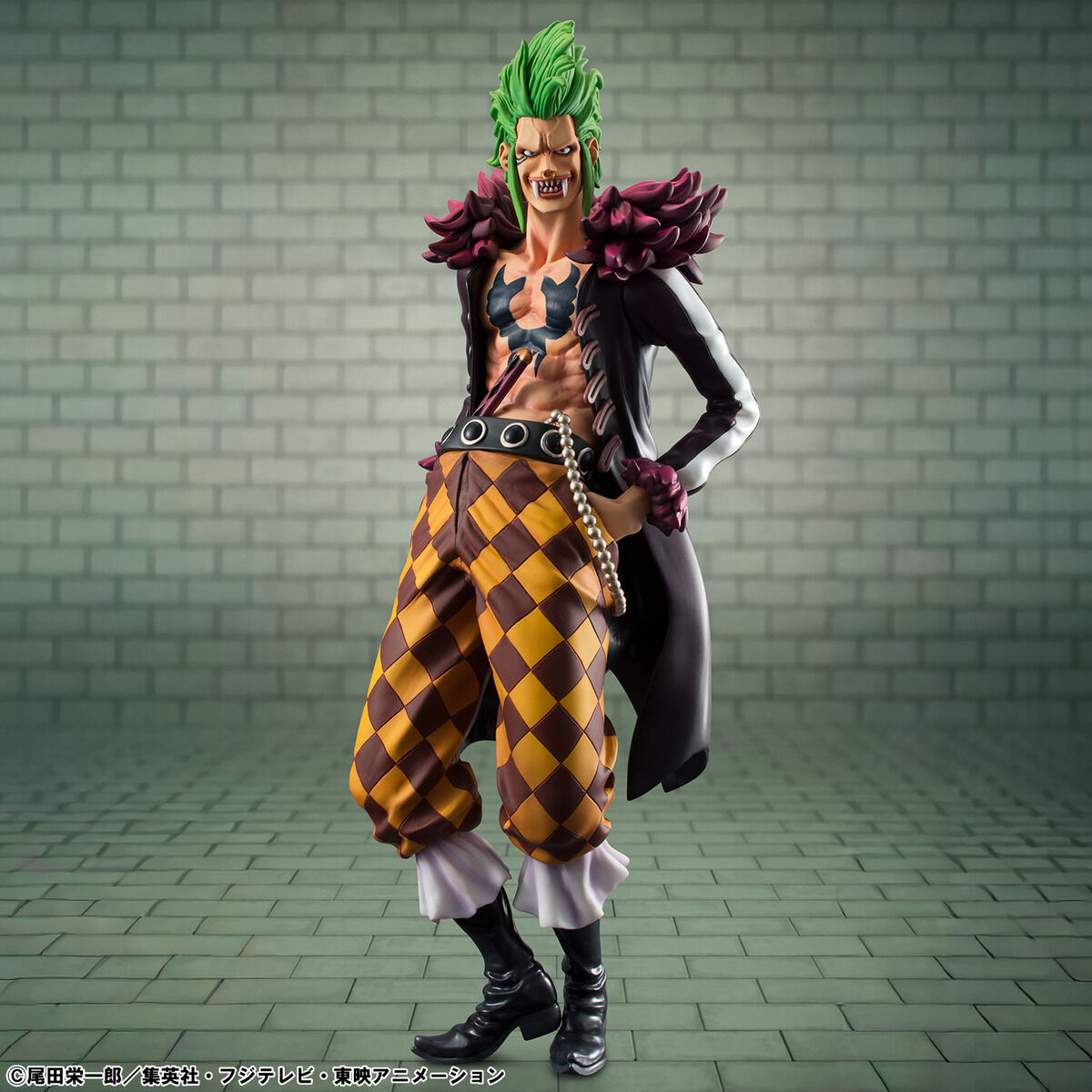 (預訂訂金 $400) (總價 $1054) (魂限) MegaHouse Portrait.Of.Pirates One Piece  “LIMITED EDITION” Bartolomeo the Cannibal POP 海賊王 巴特洛馬 (限定復刻版) (行版) 