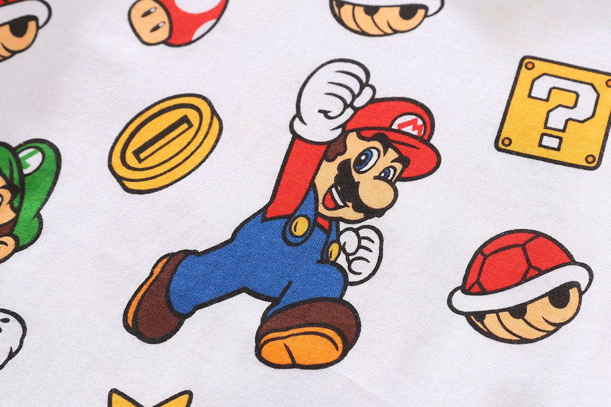 日系純棉Mario短袖T恤 -1件- 現貨
