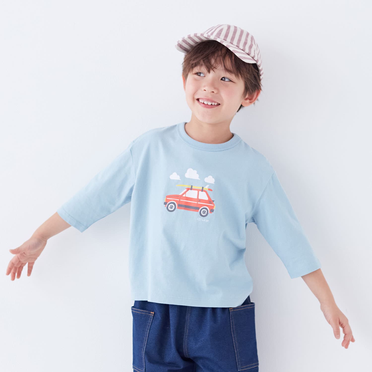 🆕【⭐訂購⭐】🇯🇵日本直送 #GITA 印花圖案 #七分袖tee［8款選］🌀[ELAA-0251][260228]