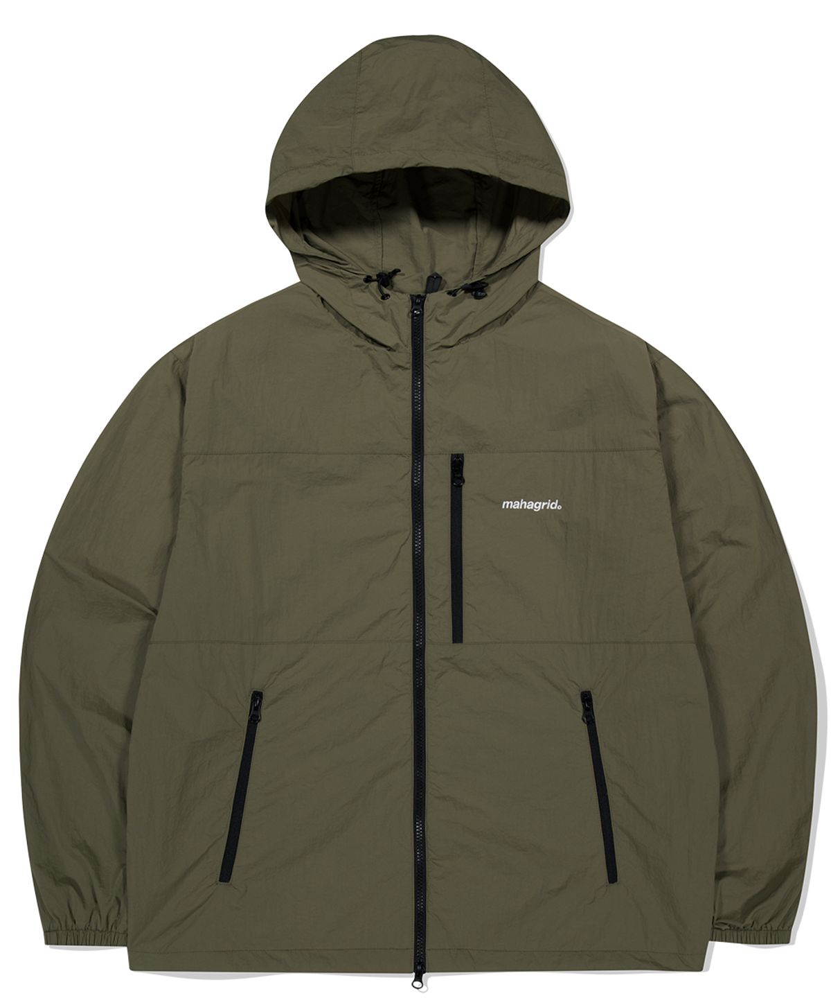 🇰🇷訂購｜mahagrid｜ BASIC LOGO NYLON WINDBREAKER 3色 