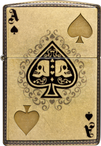 美國製造 | Zippo指定經銷商 Zippo 49477 翻舊銅傳統打火機 – 經典紋理金色 (壓印葉紋)Tumbled Brass Heritage Lighter – Classic Textured Amber Finish