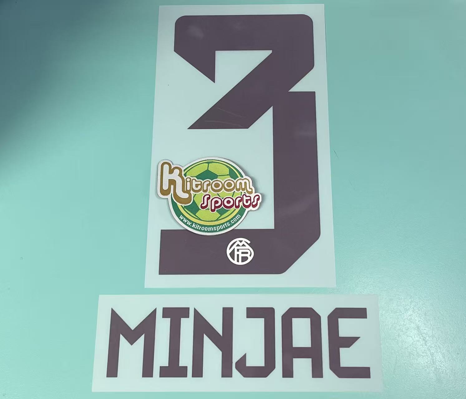 2023-24 Bayern Munich 3rd Nameset #3 MINJAE