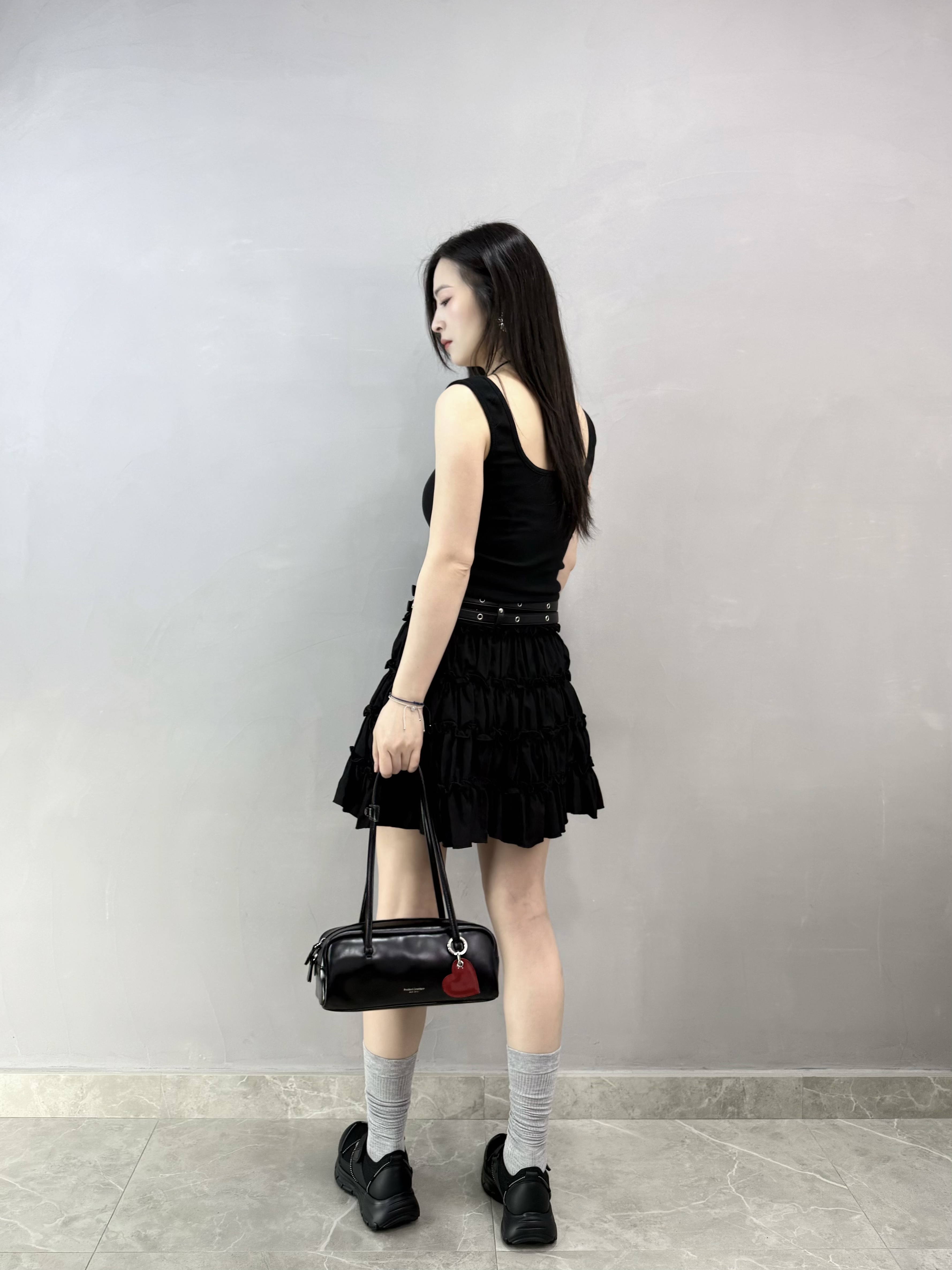 K60 背心拼ruffle Ops