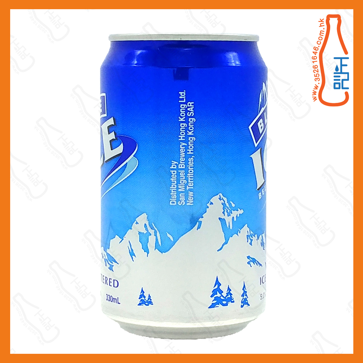 ==ICE 藍冰啤酒 330ml x 8罐 /份