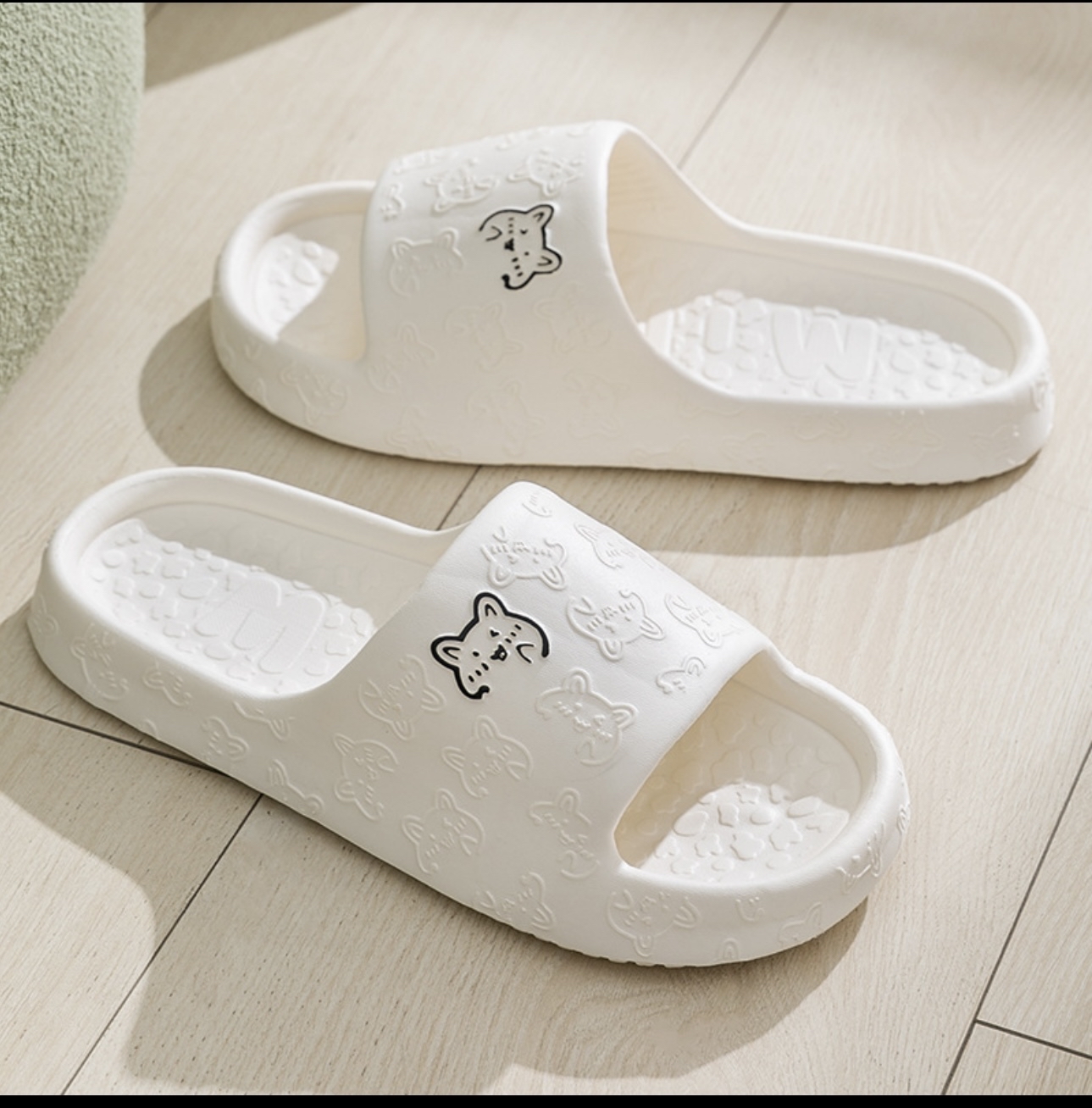57910 拖鞋 EVA兔子拖鞋 白色40-41