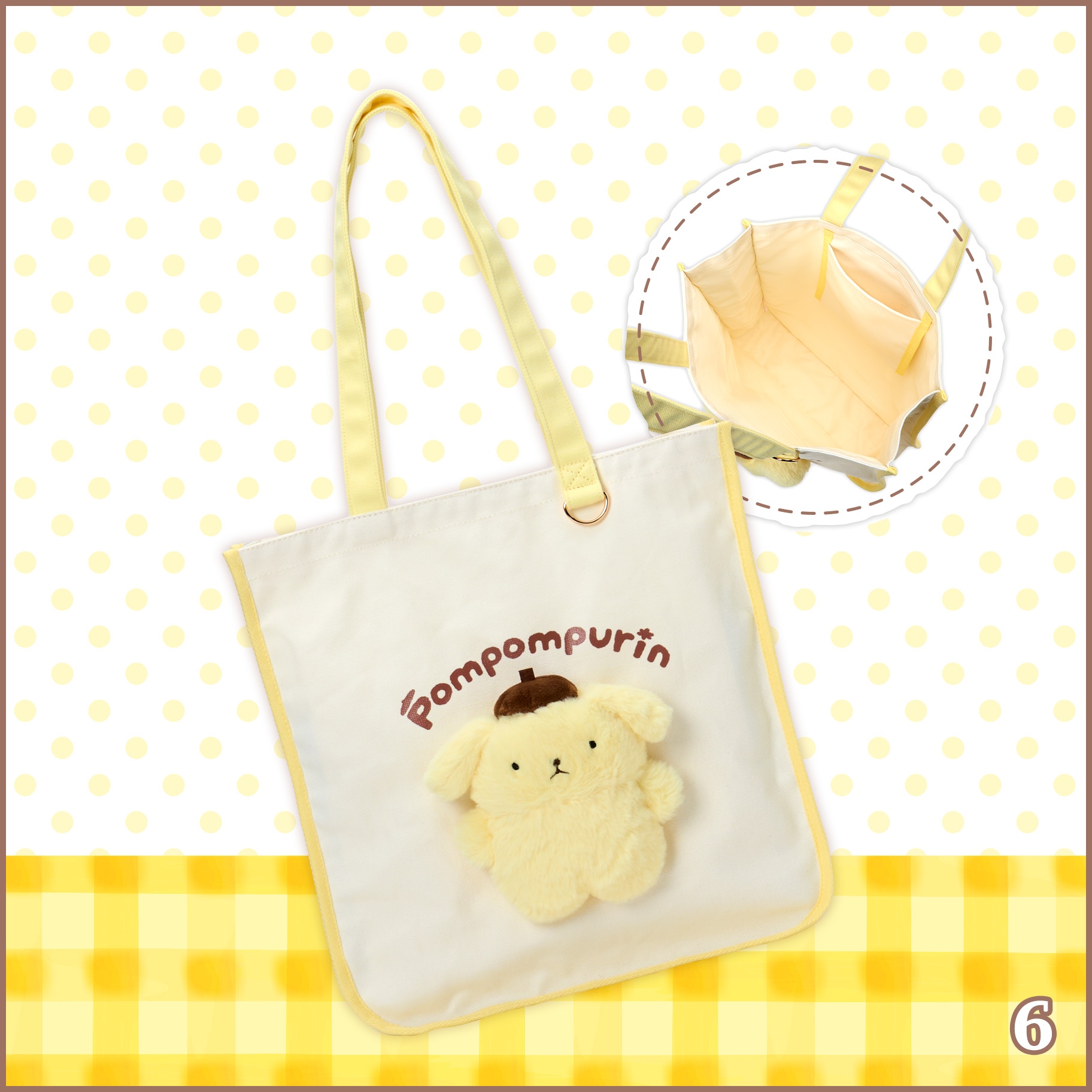 🌸 【預訂】PomPomPurin 30th At the time Series -No.6-Tote Bag