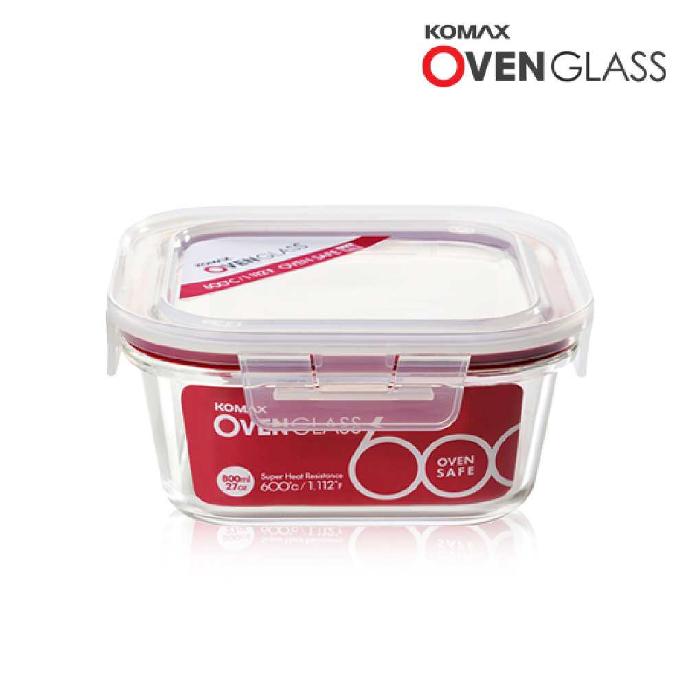 方玻璃盒800毫升(可入焗爐)58621(Y)