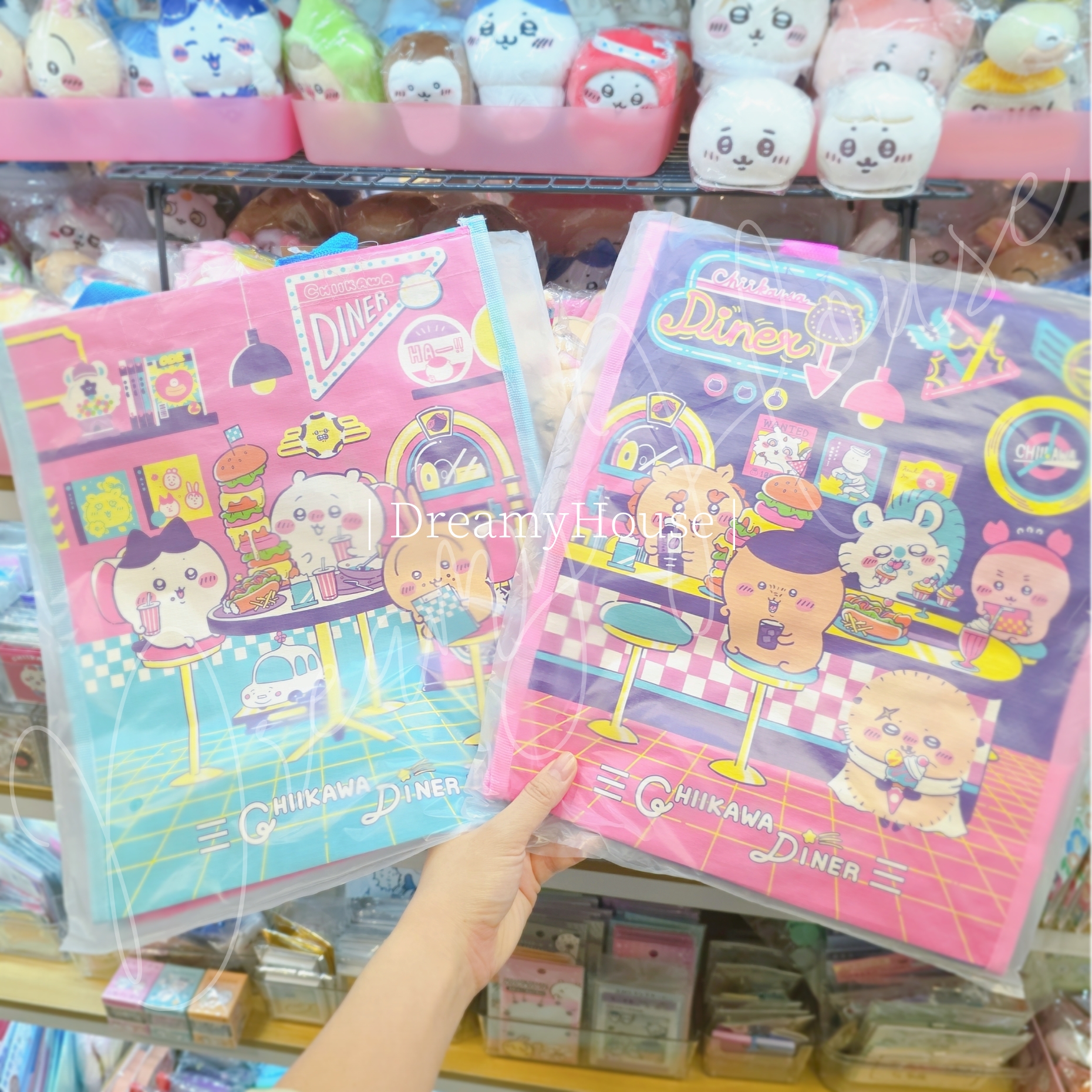 日本 Chiikawa 🍔Chiikawa DINER🥤環保袋 手提袋