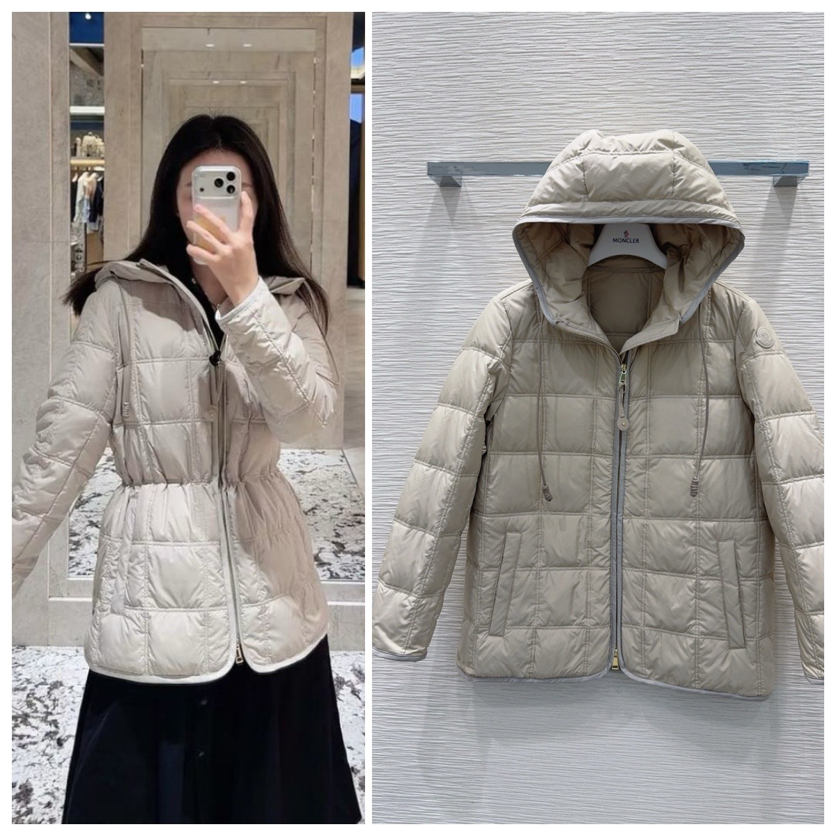 【原單】Moncler Cygnet Hooded Short Down Jacket 短版連帽羽絨外套