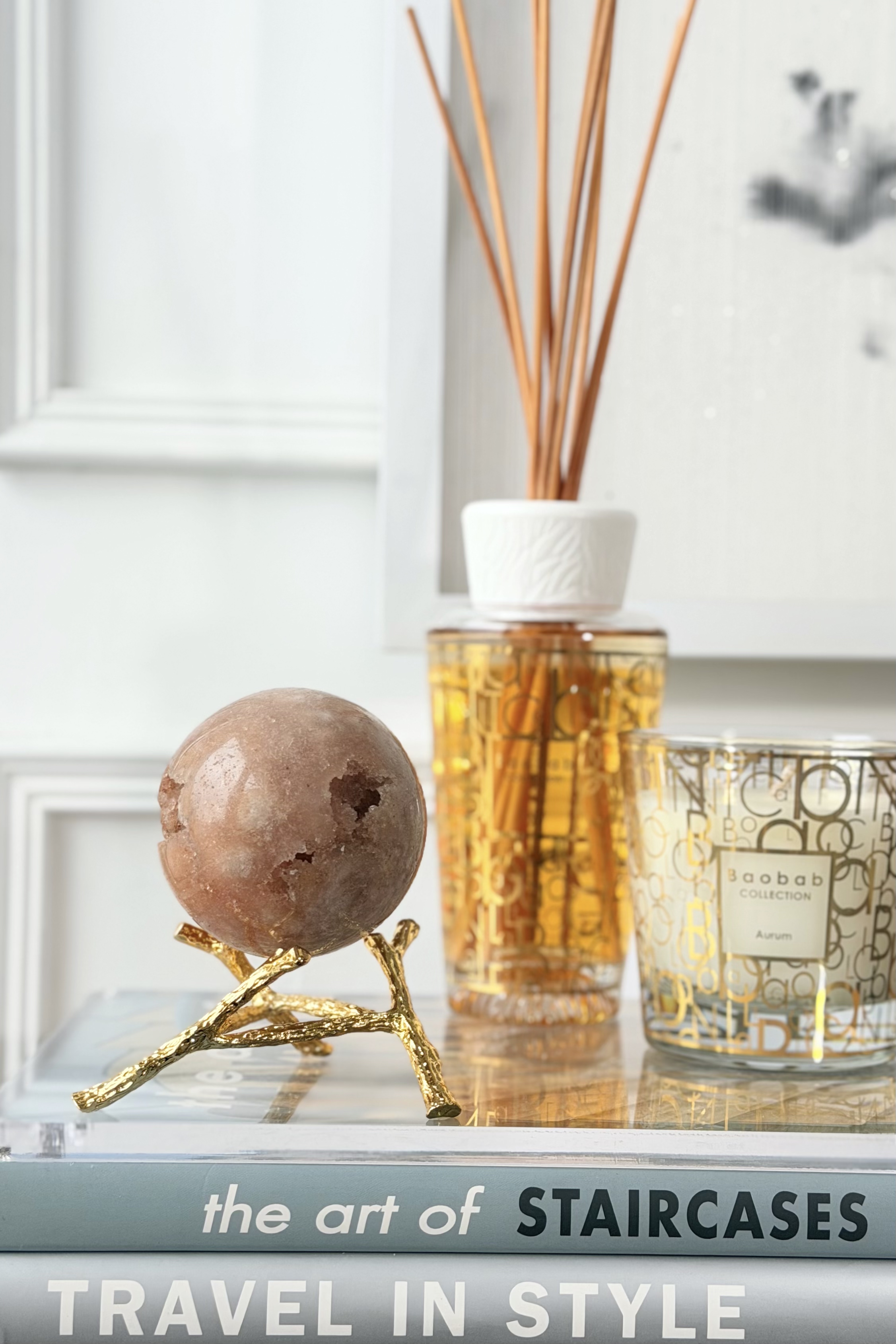 ༒ 6.7cm粉紅紫水晶 晶牙球༒ PA*7037CA8G3sa-RA*5TT