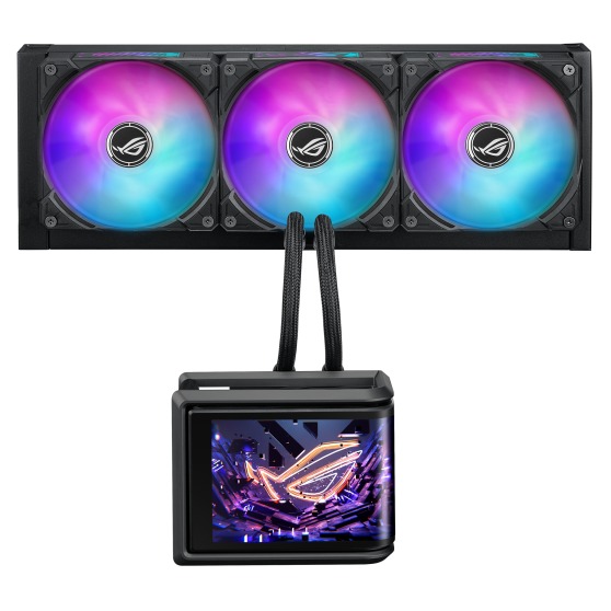 ASUS ROG Ryuo IV SLC 360 ARGB 曲面螢幕水冷散熱器