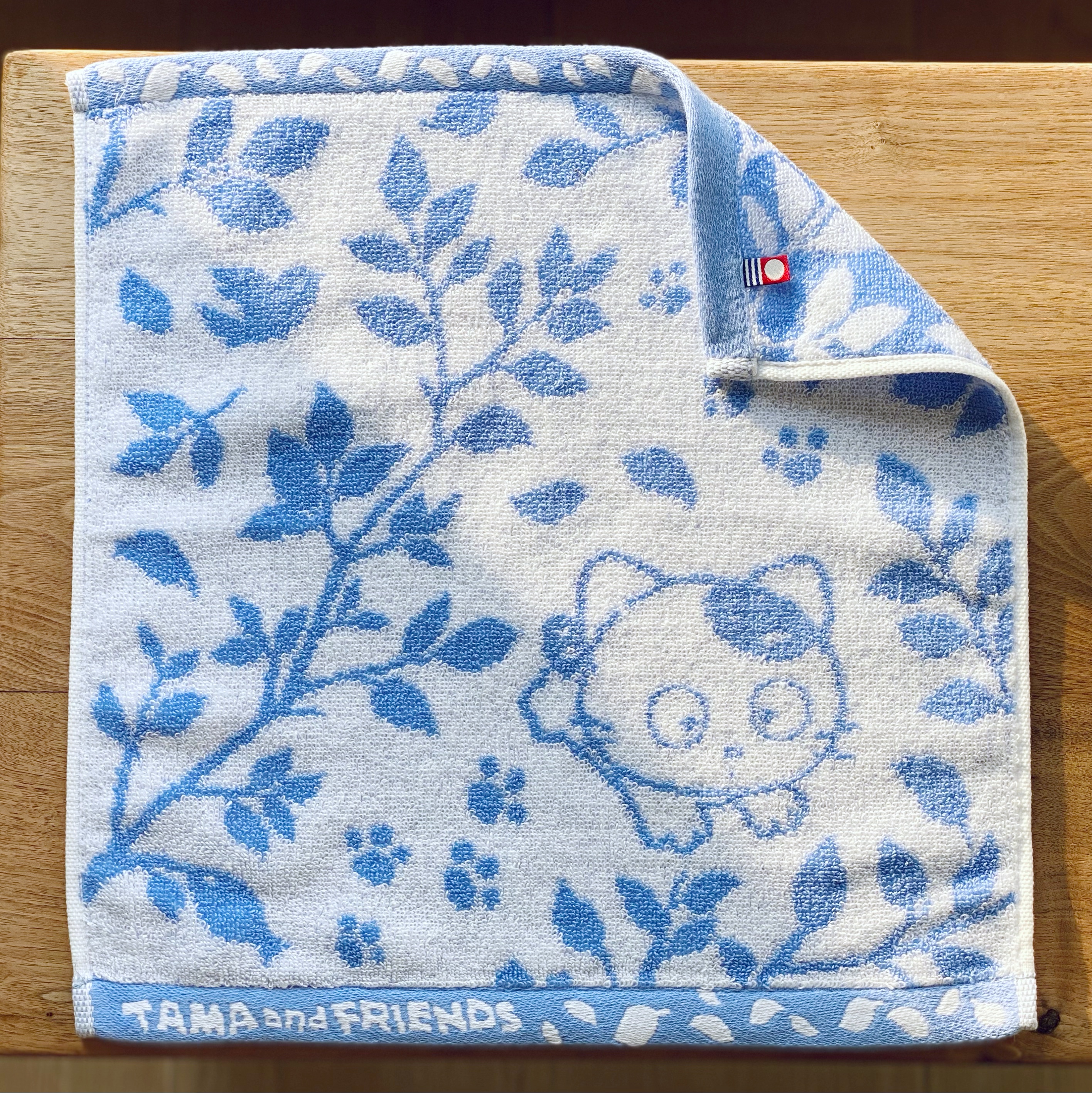 Tama and Friends貓狗寵物街 今治毛巾 手巾