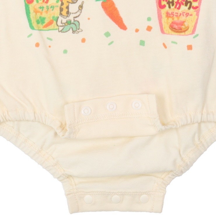 🇯🇵限量預訂 日本直送🇯🇵卡樂B蔬菜條包裝前後印花短袖包屁衣