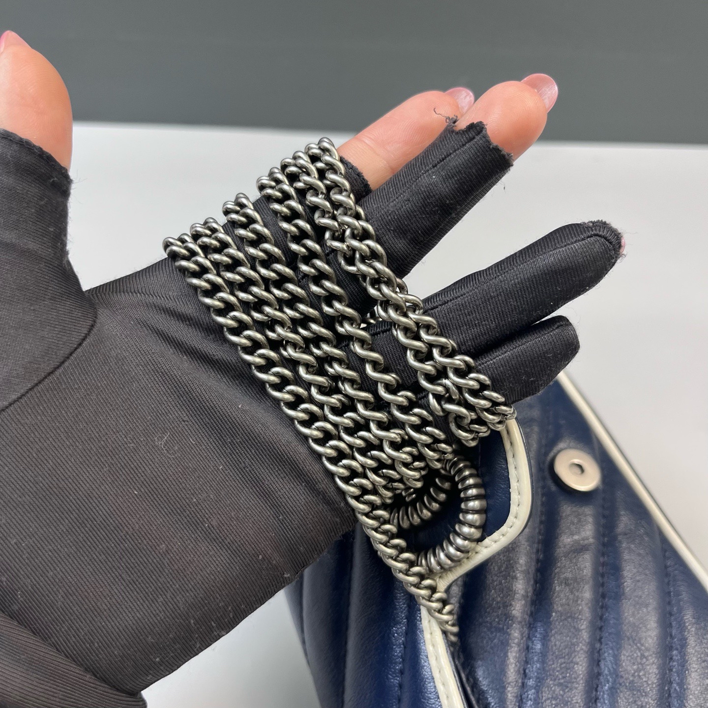 【預訂貨品】Gucci super mini馬蒙拼色包