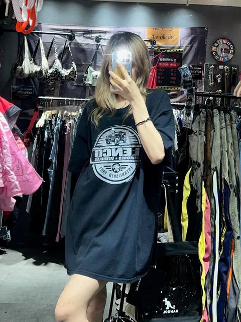 Black Vintage T-shirt #0366