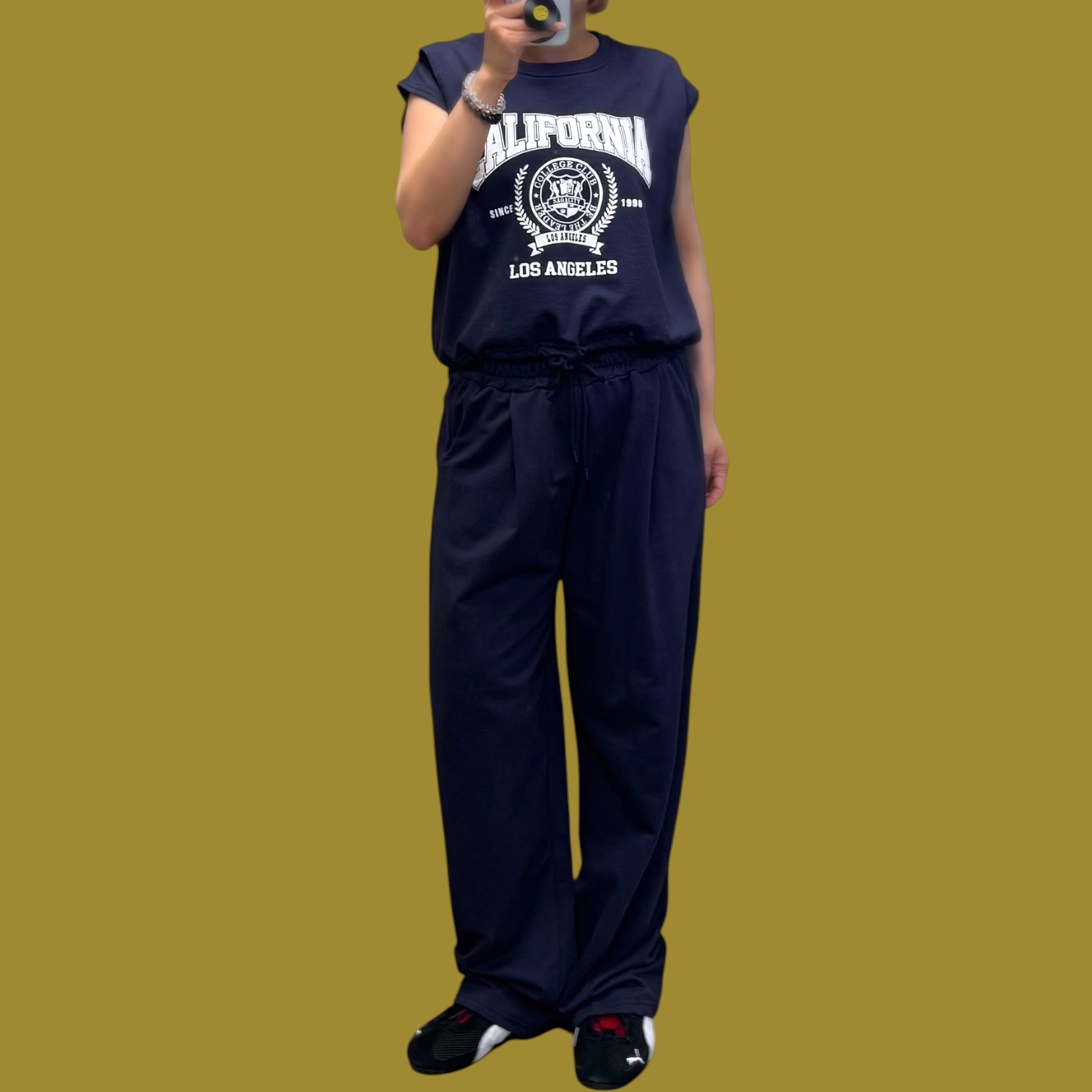 221421 背心長褲set