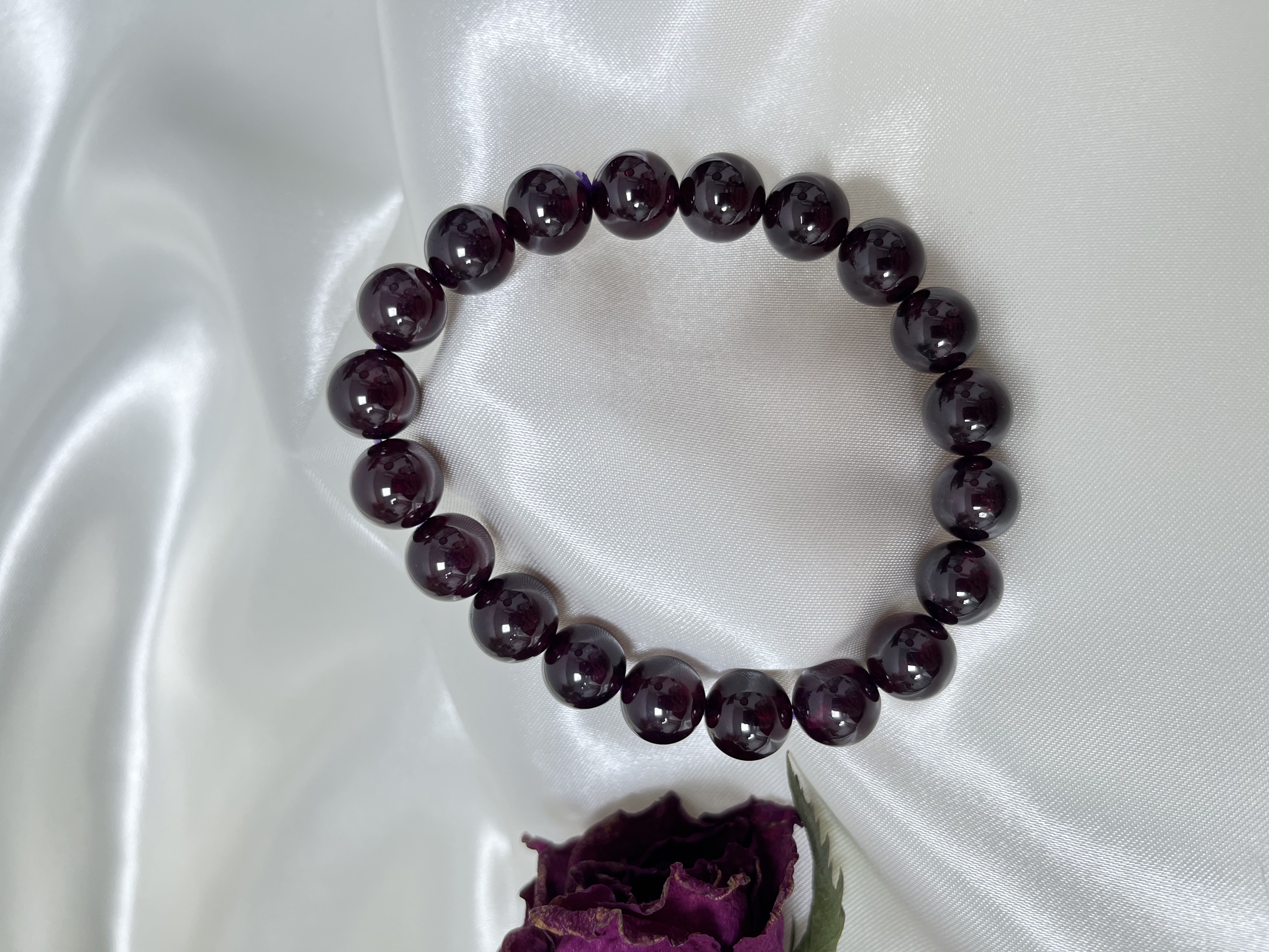 巴西紫牙烏石榴石 9mm+