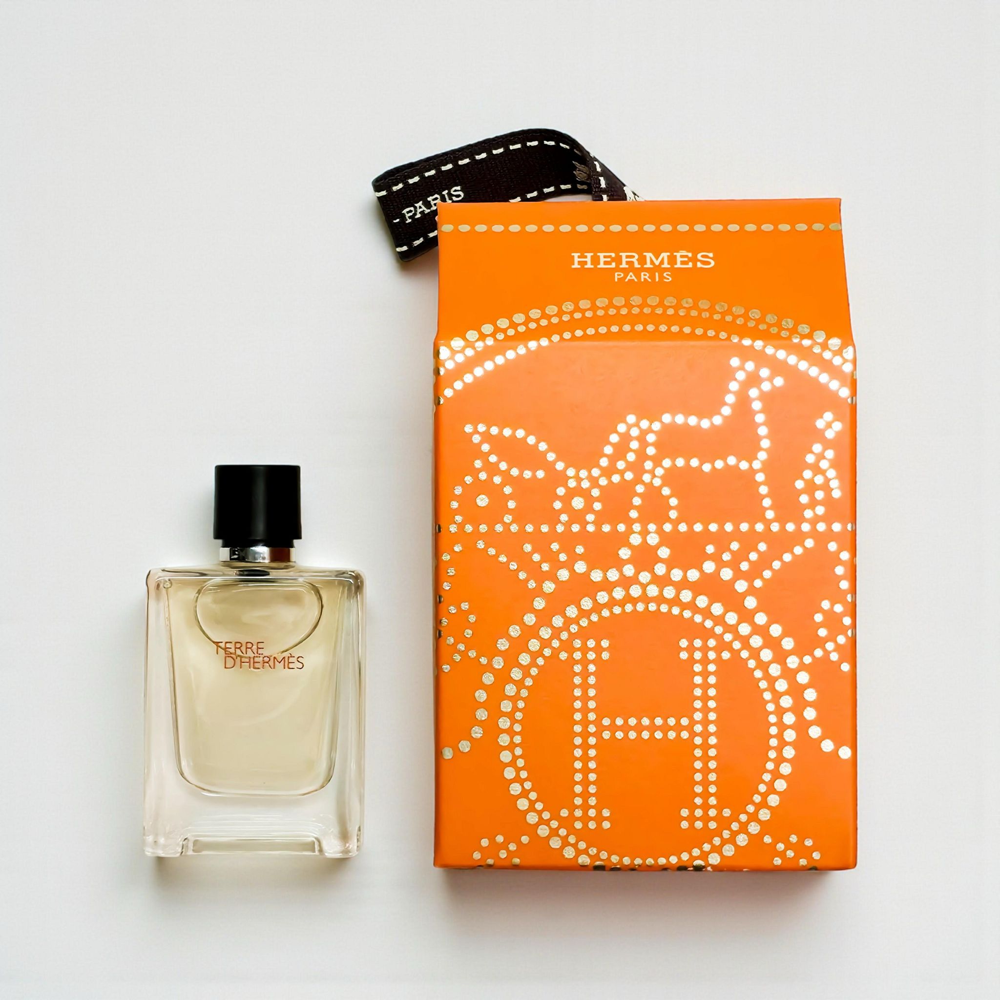 Hermès Terre d'Hermès（大地）  橘色小屋禮盒 🎁5ml