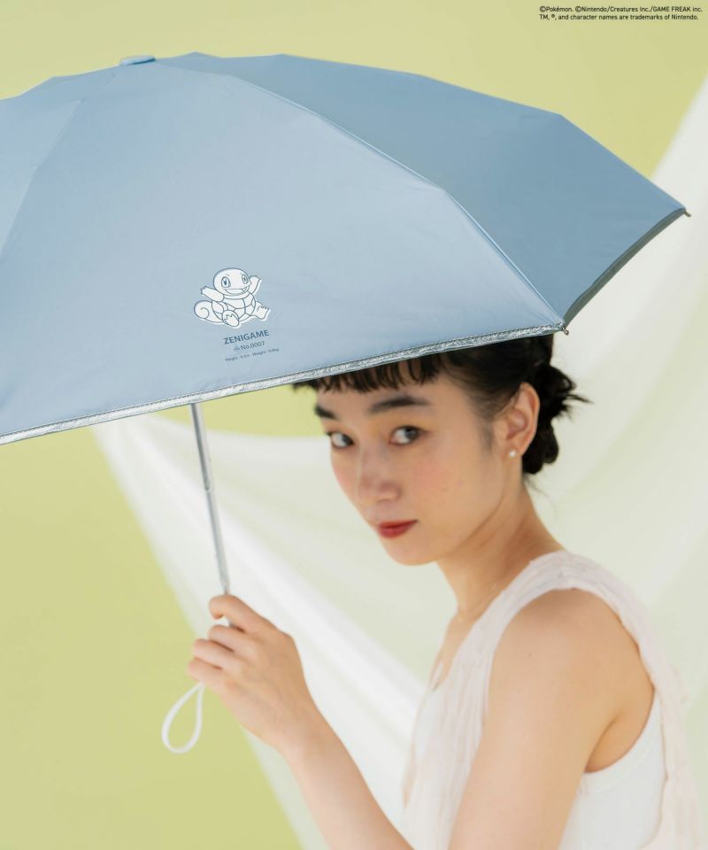 現貨🌸日本直送 |Wpc. x Pokémon寶可夢-迷你縮骨遮太陽傘/雨傘/100%完全遮光摺疊傘/晴雨兼用雨具