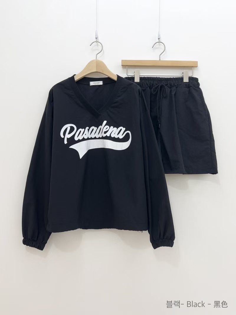 221569 V領”Pasadena “長袖Tee