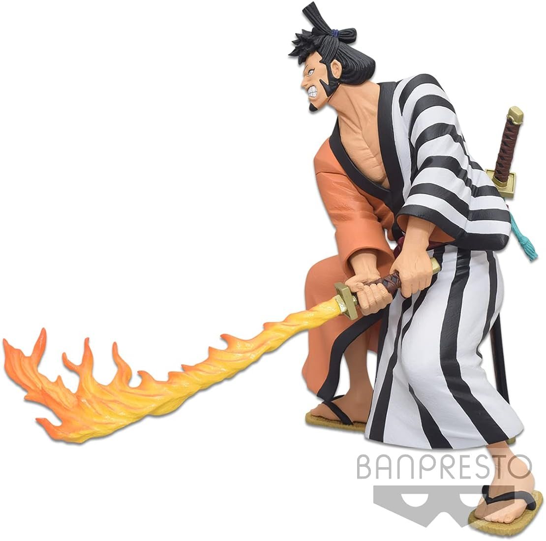 Banpresto, Battle Record Collection Figure: One Piece, Kin'emon (Multiple Colors) 海賊王 錦衛門