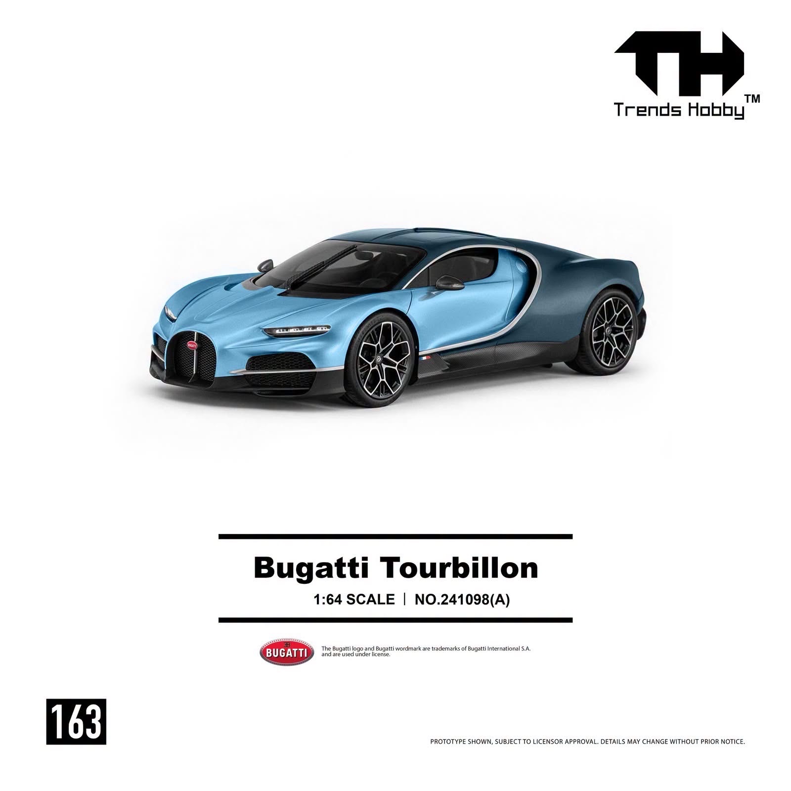 （預訂 Pre Order) Trends Hobby (241098(A)) Bugatti Tourbillon