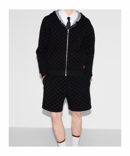 Gucci 男士 印花針織拉鍊衛衣XXS XS S M L XL XXL XXXL