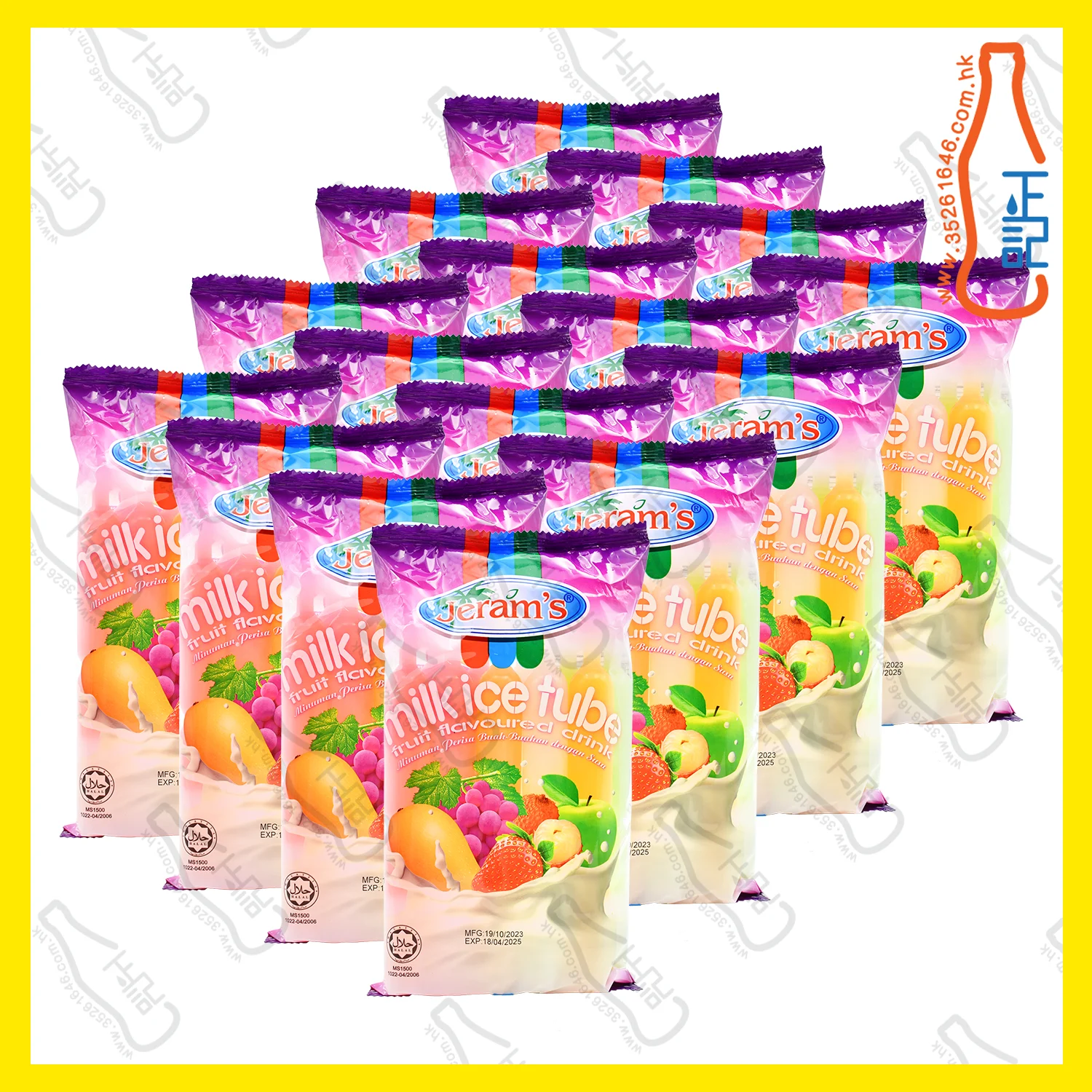 ==JER1267 Jeram's 牌多味冰棒 10條 x【16包】/份