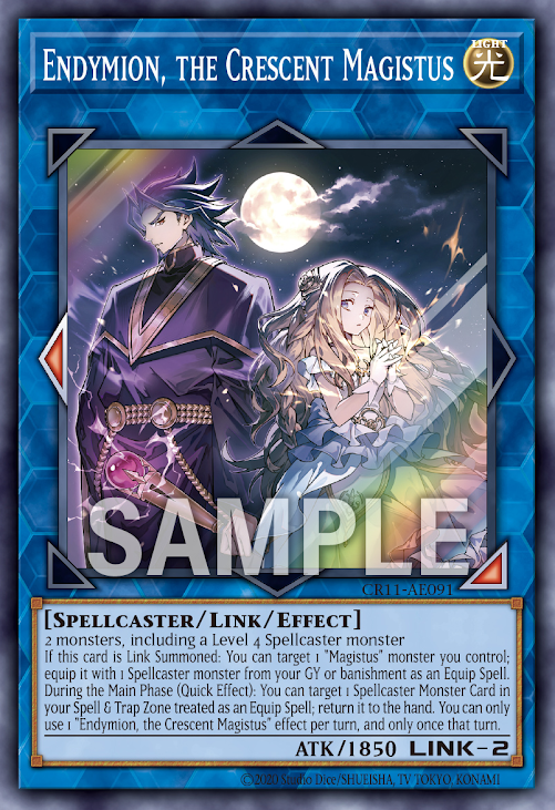 CR11-AE091 (SR）Endymion, the Crescent Magistus(聖月的魔導士 安迪米翁)