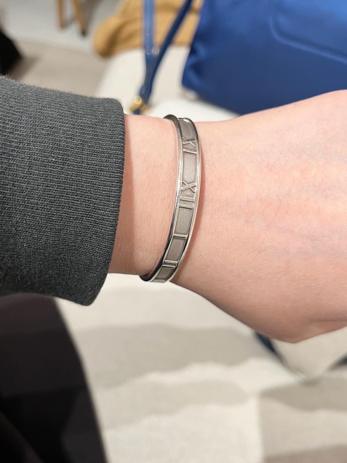 Tiffany & Co. 純銀 Bracelet 100%Authentic, 95%New ✅Box