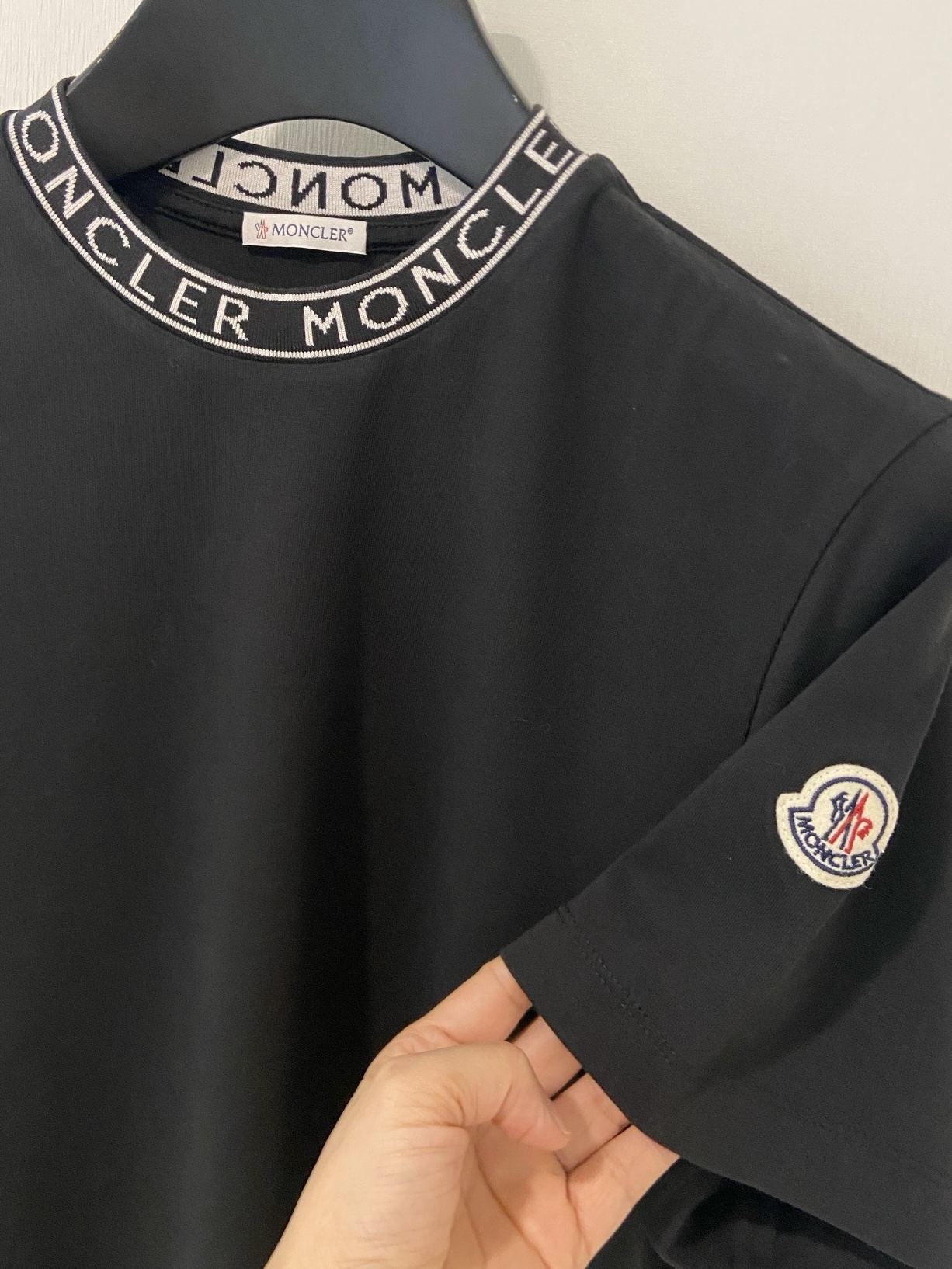 Moncler Logo Cotton T-Shirt