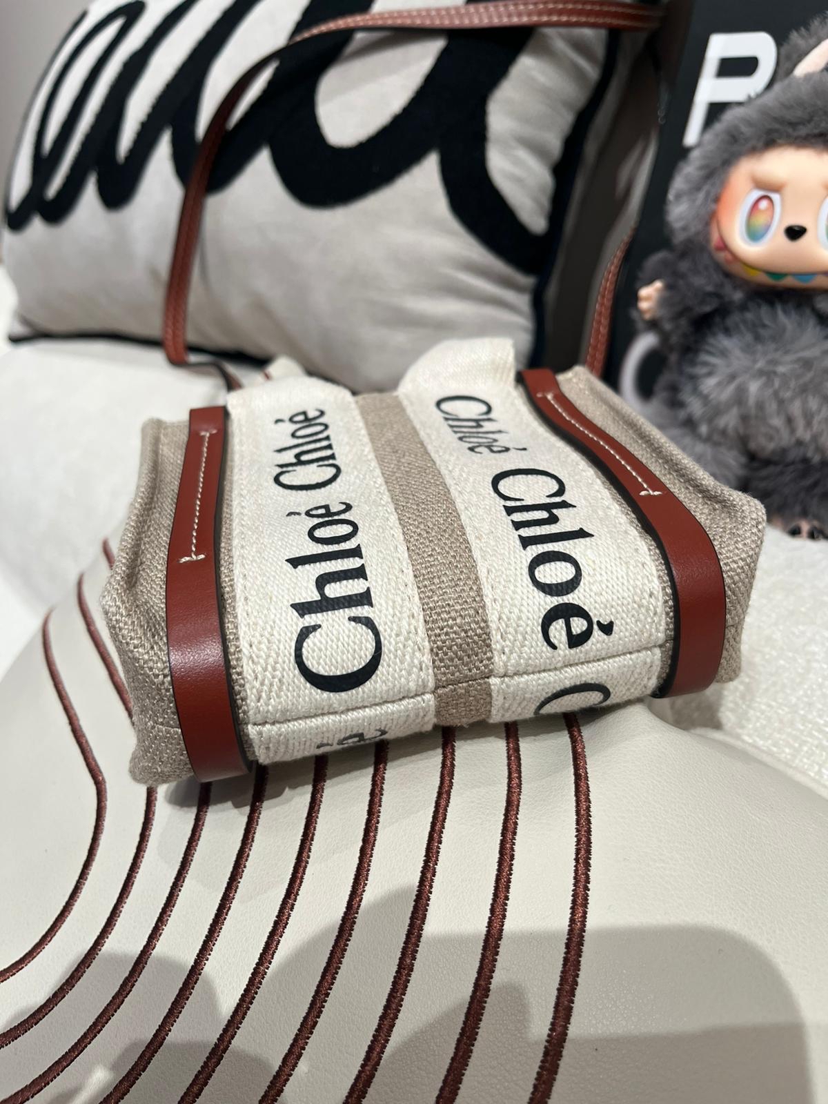 Chloe Nano Woody Crossbody Bag 100%Authentic,98%new 