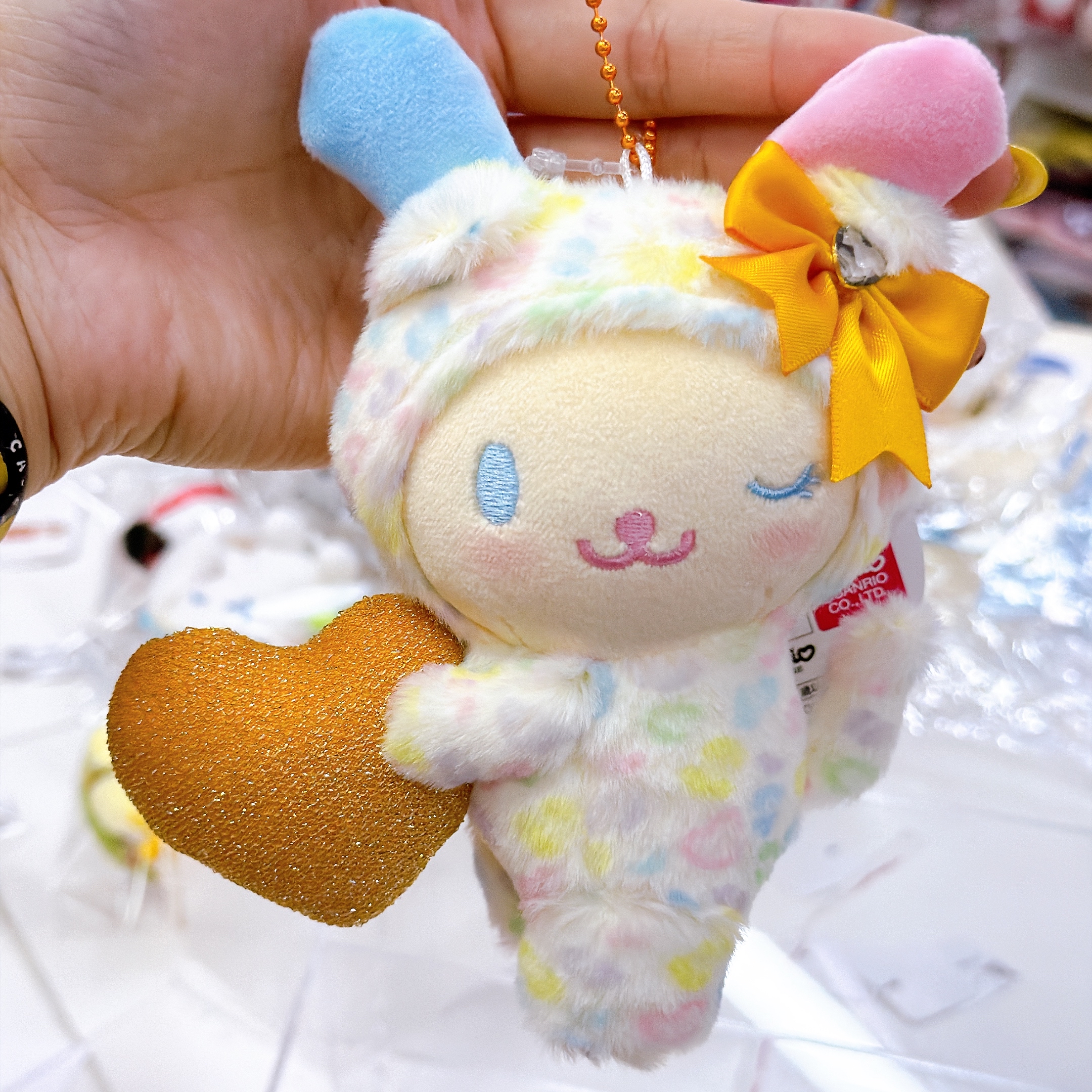 日本直送 Sanrio 心心豹紋貓貓系列掛飾
