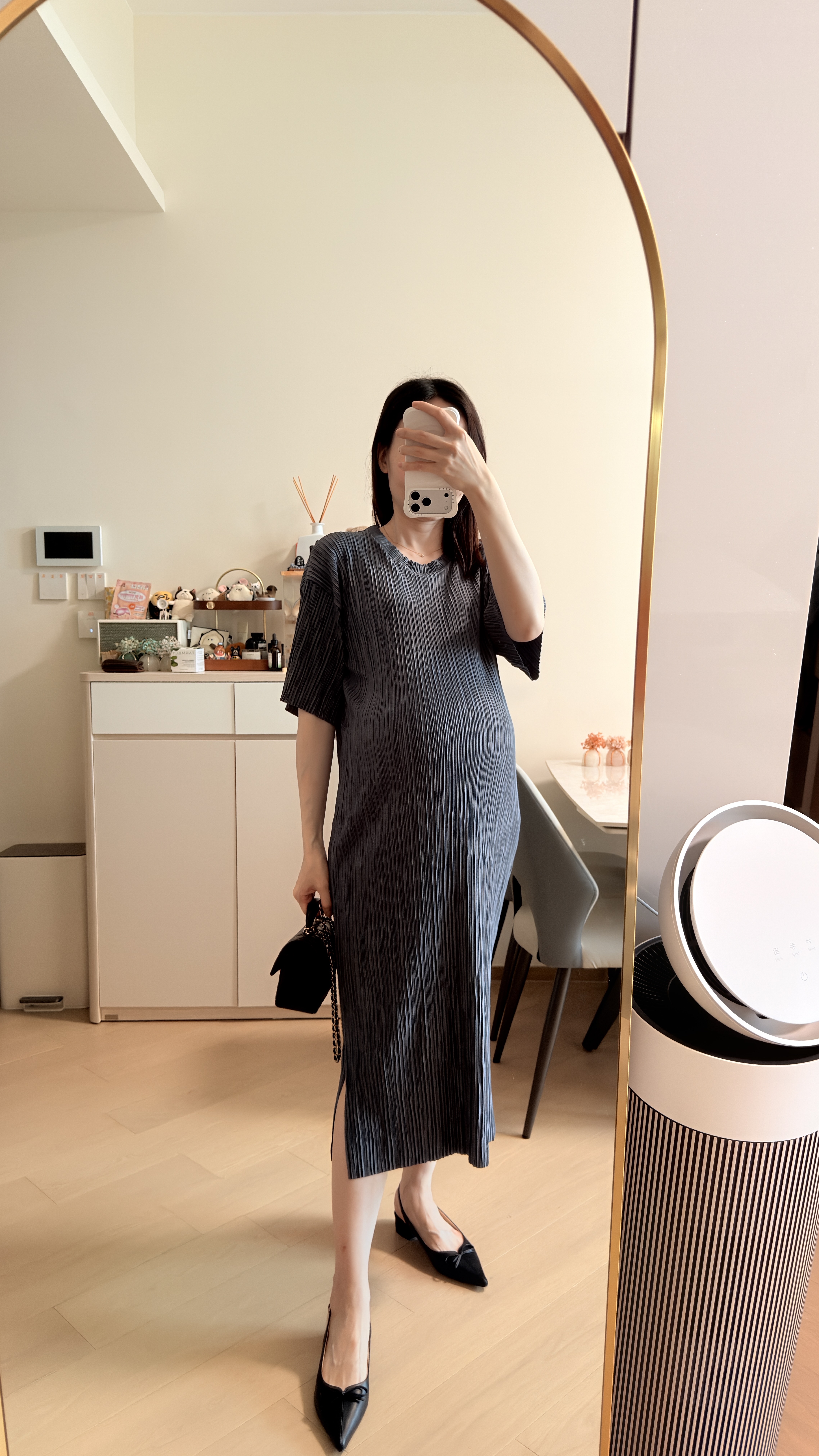 The Effortless Plissé Dress（現貨）