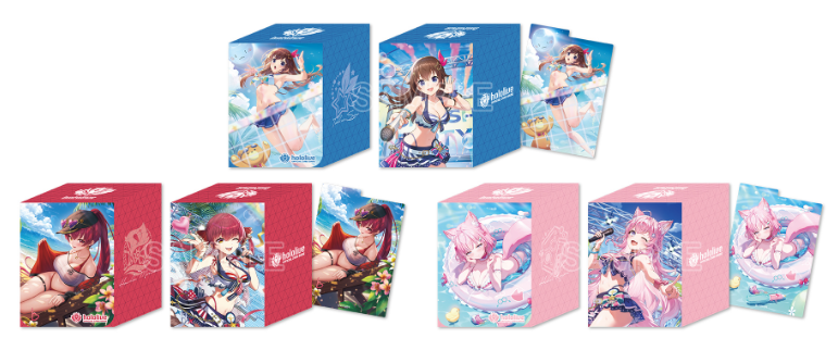 hololive OFFICIAL CARD GAME - 卡盒&卡套 ときのそら／宝鐘マリン／博衣こより