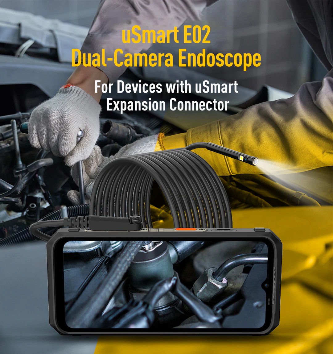 Ulefone uSmart E02 Endoscope 雙鏡頭內窺鏡