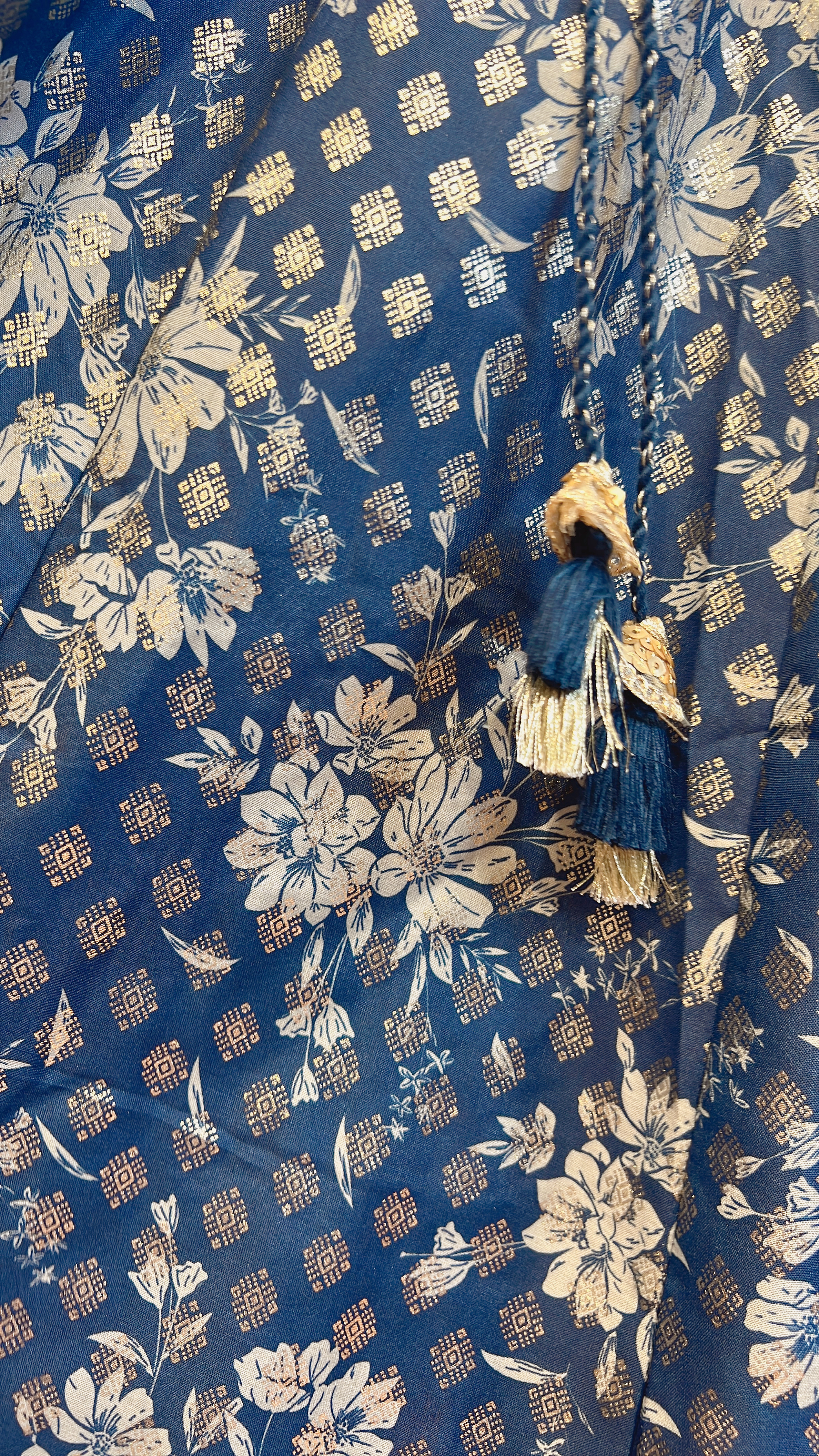 2029 Royal Blue Full Emb 4-rope OP 