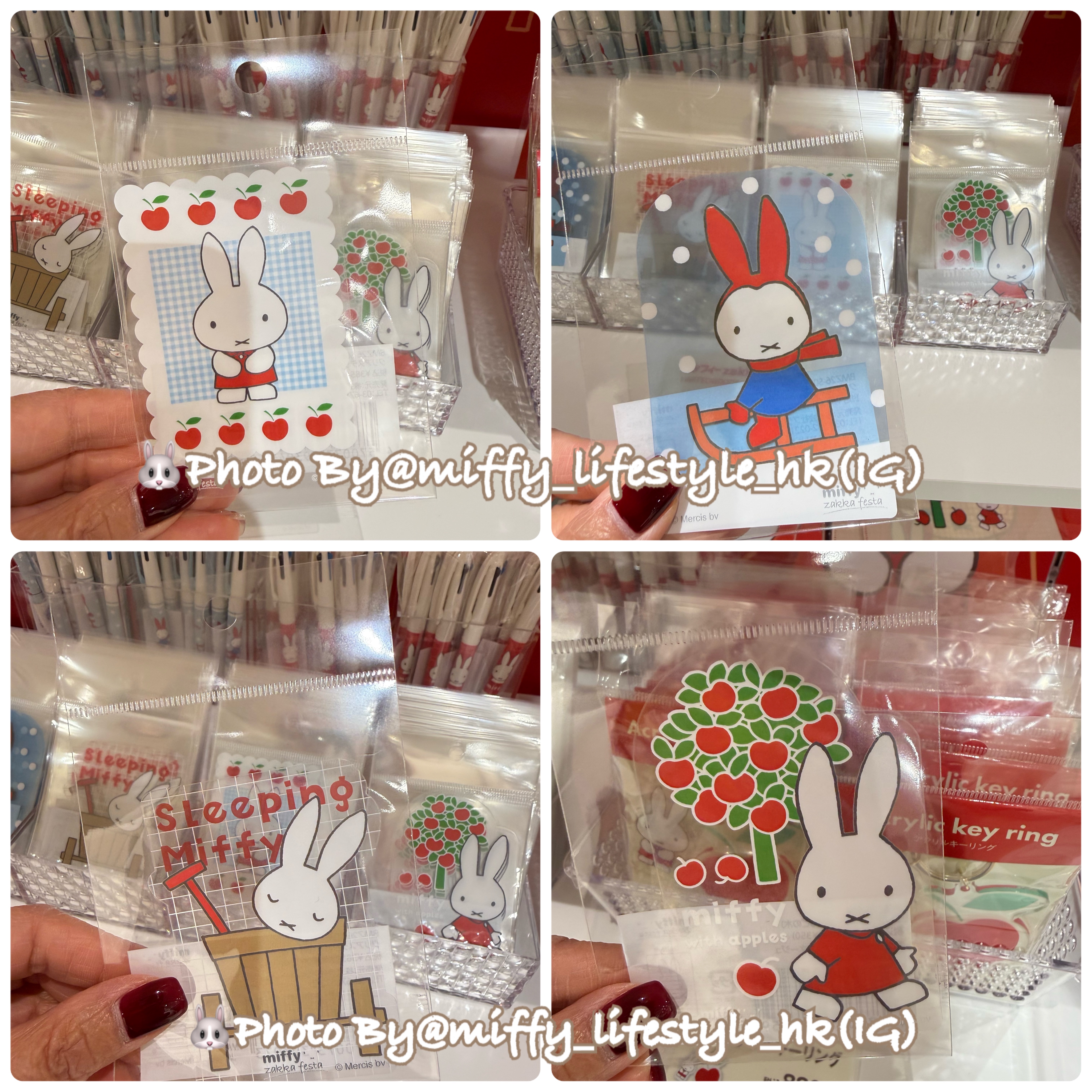 🐰Pre Order  -  2026 Zakka miffy 展覽限定 "miffy 透明貼紙"   ( 📦 大約 1月中 ~ 底到貨, 若遇到缺貨或其它因素貨期會延遲 ）