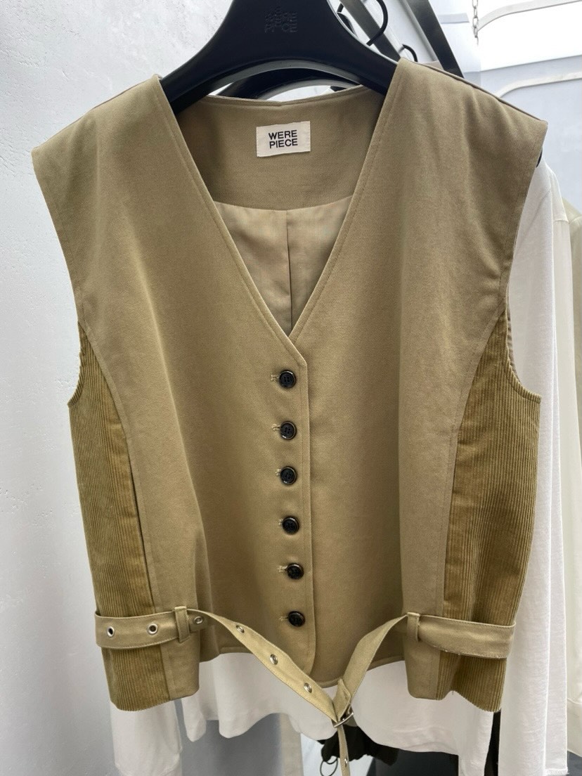 (2026FW) WEREPIECE - VEST JK