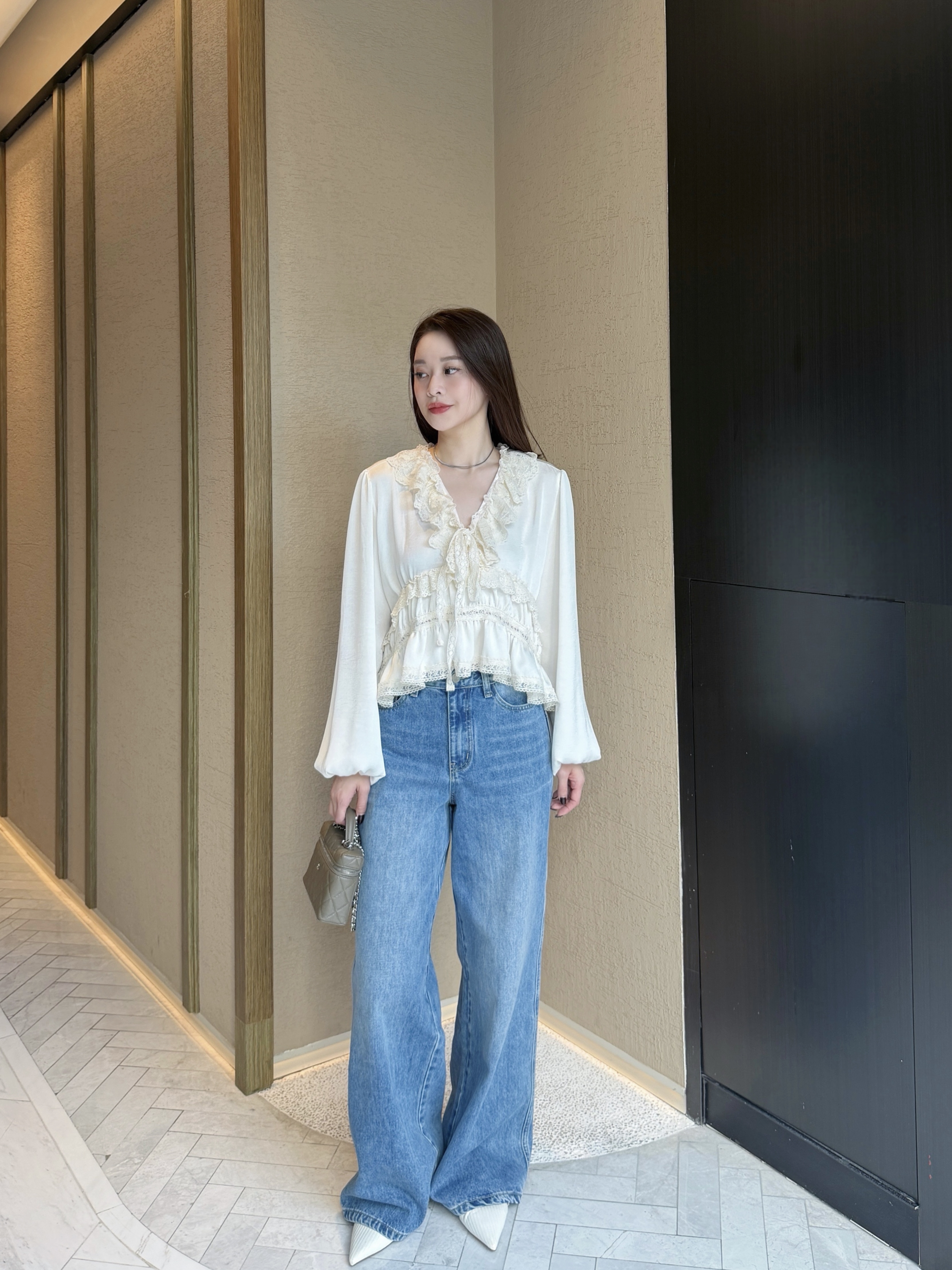 高質極極極美 ! Lace top 