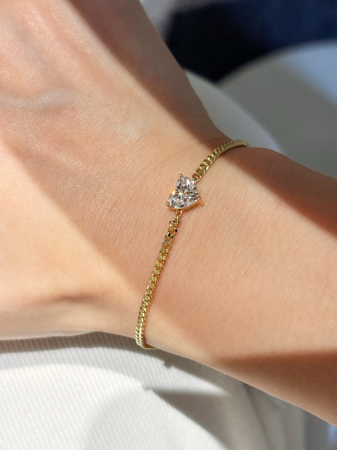 18K Lab Diamond Bracelet